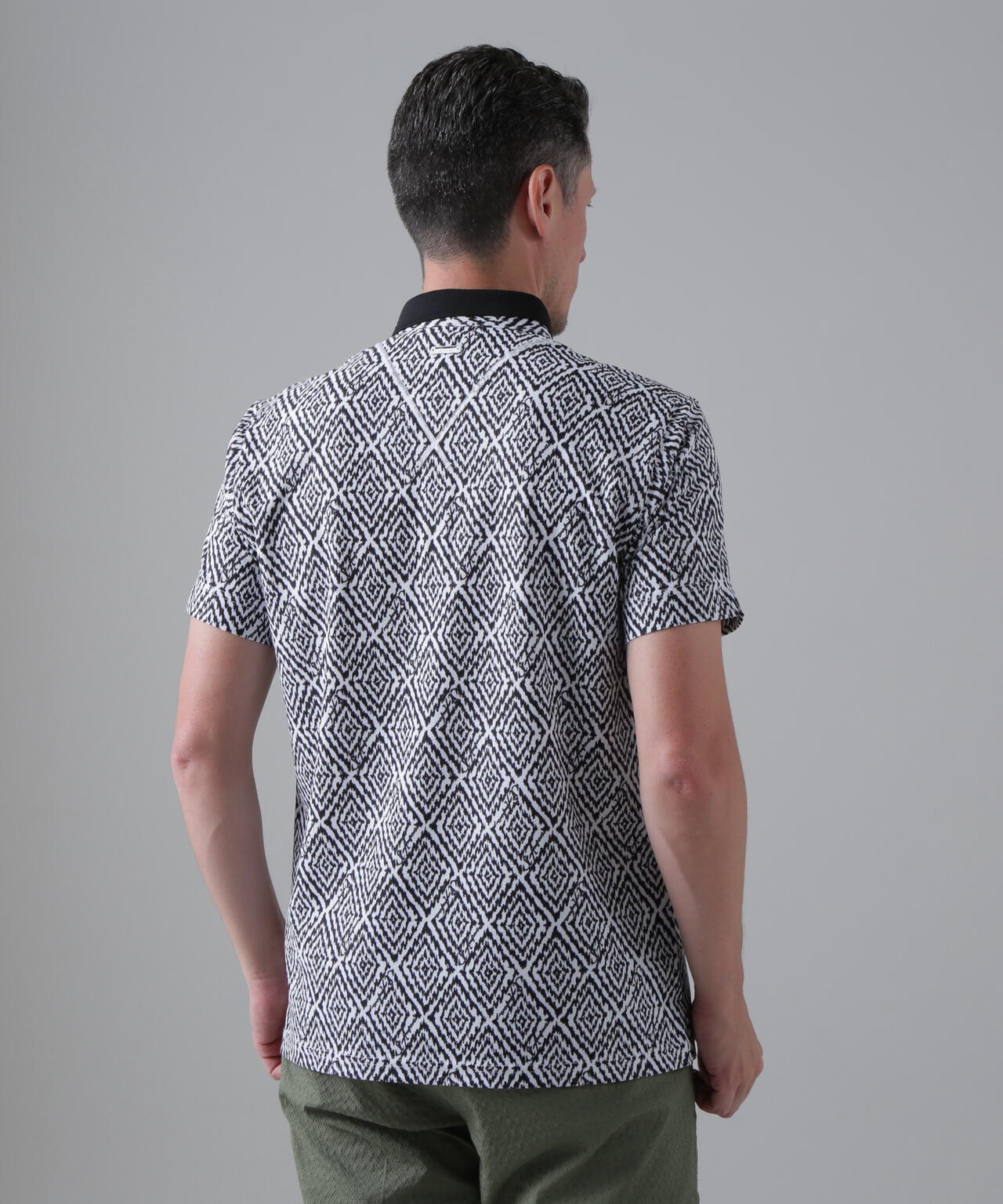 SPXダイヤプリント半袖ポロシャツ (MENS)