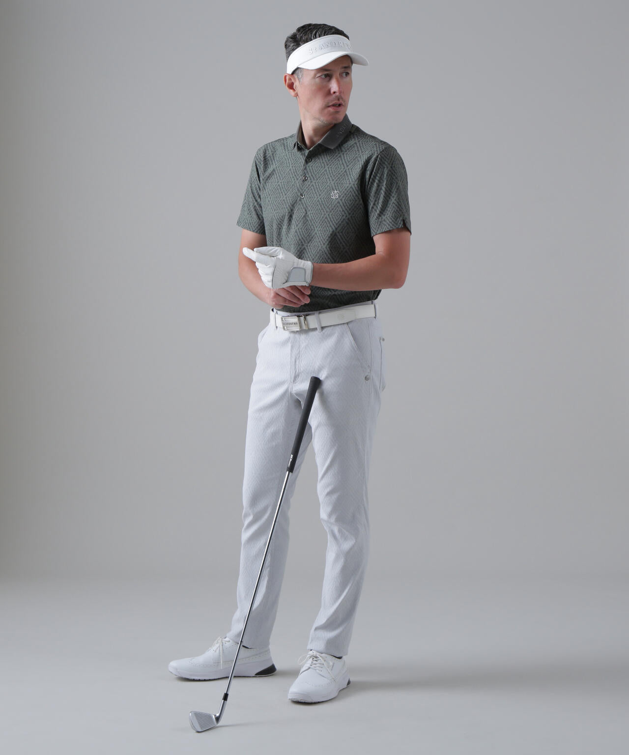 SPXダイヤプリント半袖ポロシャツ (MENS)