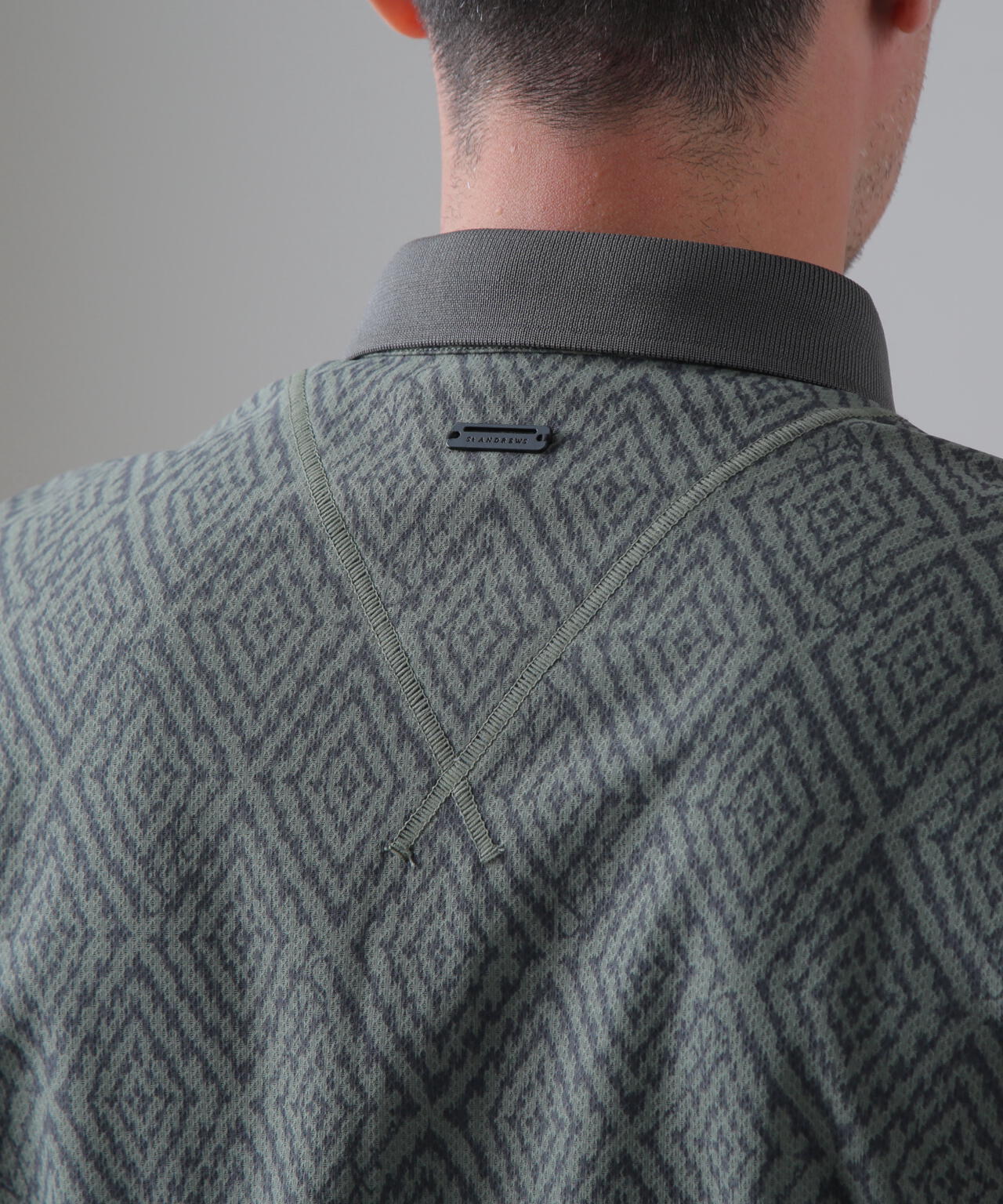 SPXダイヤプリント半袖ポロシャツ (MENS)