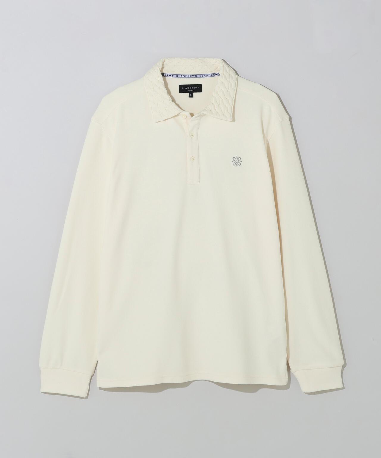 パイル長袖ポロシャツ (MENS)