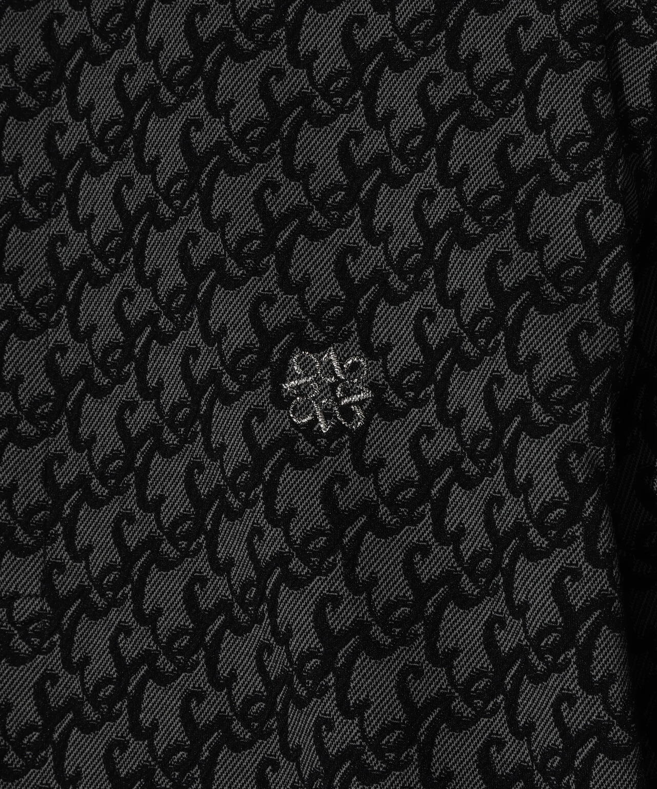 SAロゴふくれジャガード長袖シャツ (MENS)