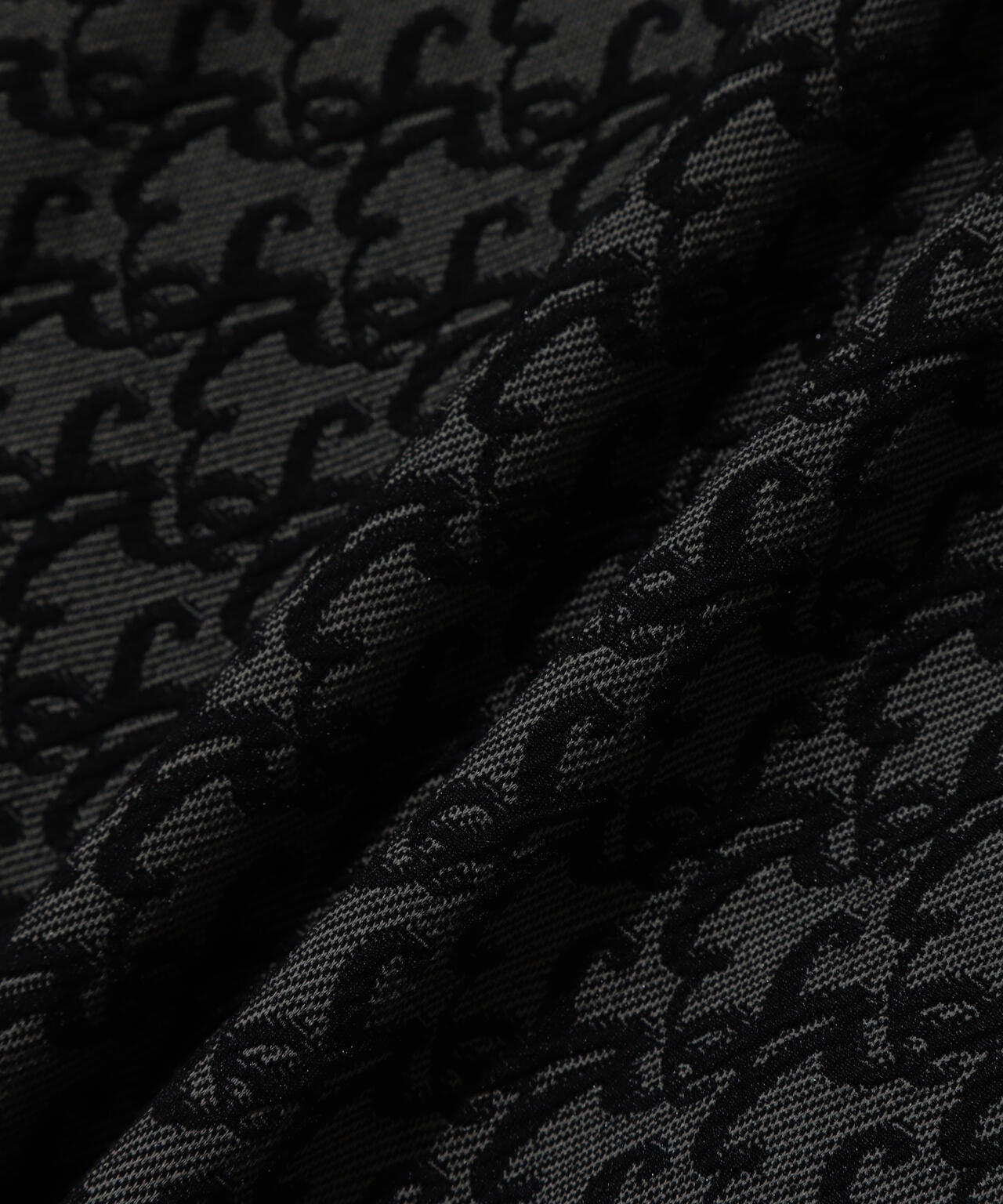 SAロゴふくれジャガード長袖シャツ (MENS)