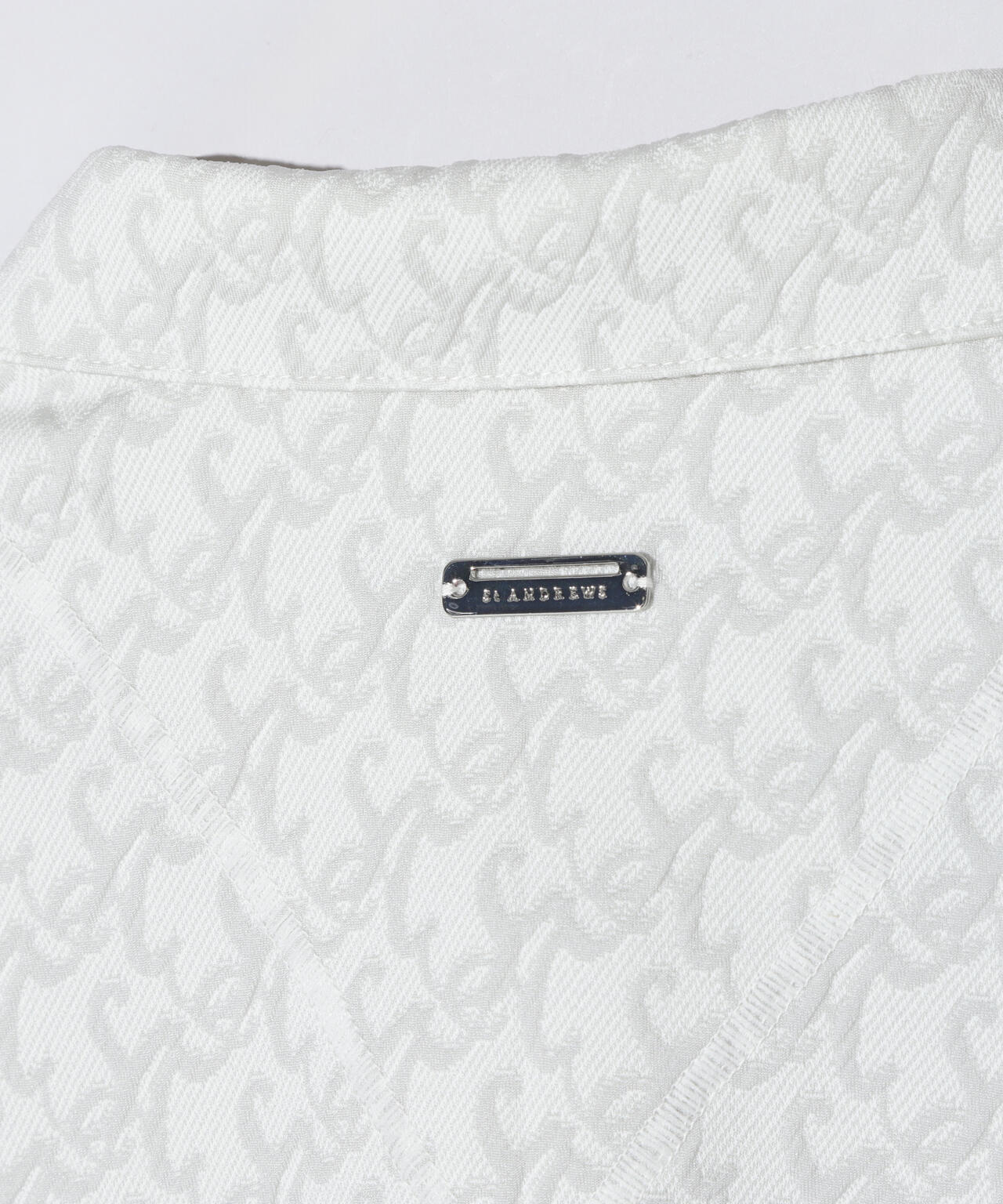 SAロゴふくれジャガード長袖シャツ (MENS)