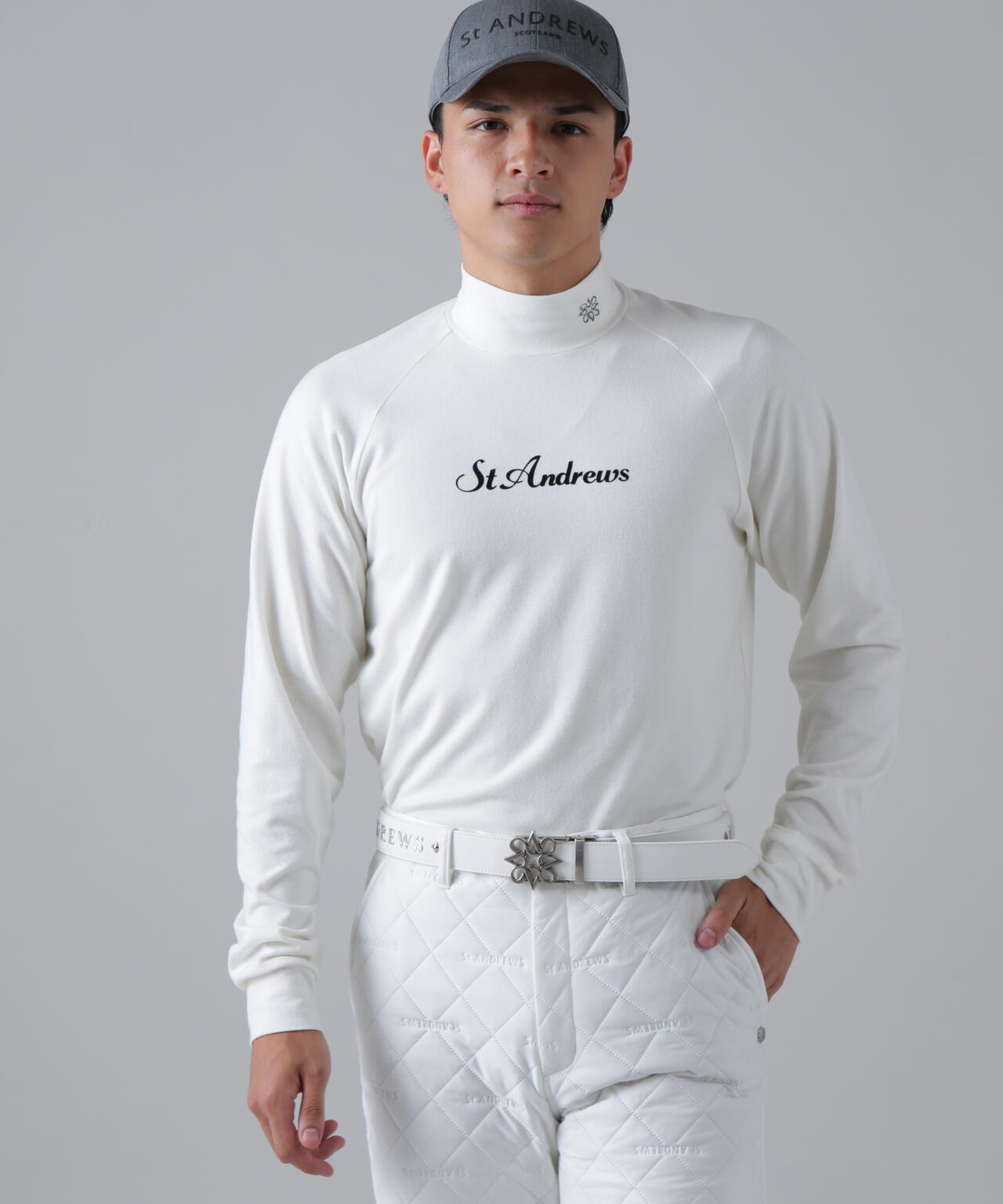 ソリストヒート長袖ハイネックカットソー (MENS)