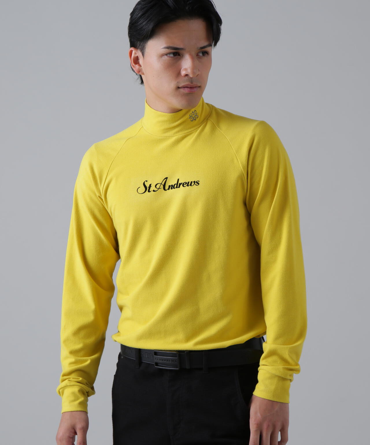 ソリストヒート長袖ハイネックカットソー (MENS)