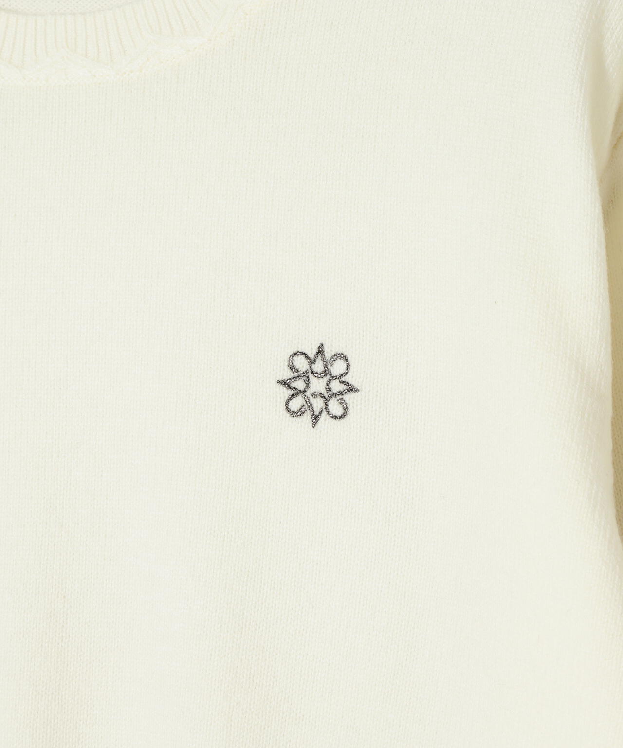 9G天竺 クルーネックニットプルオーバー (MENS)