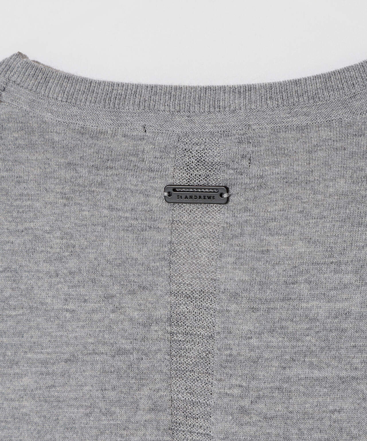 16G天竺クルーネックニットプルオーバー (MENS)