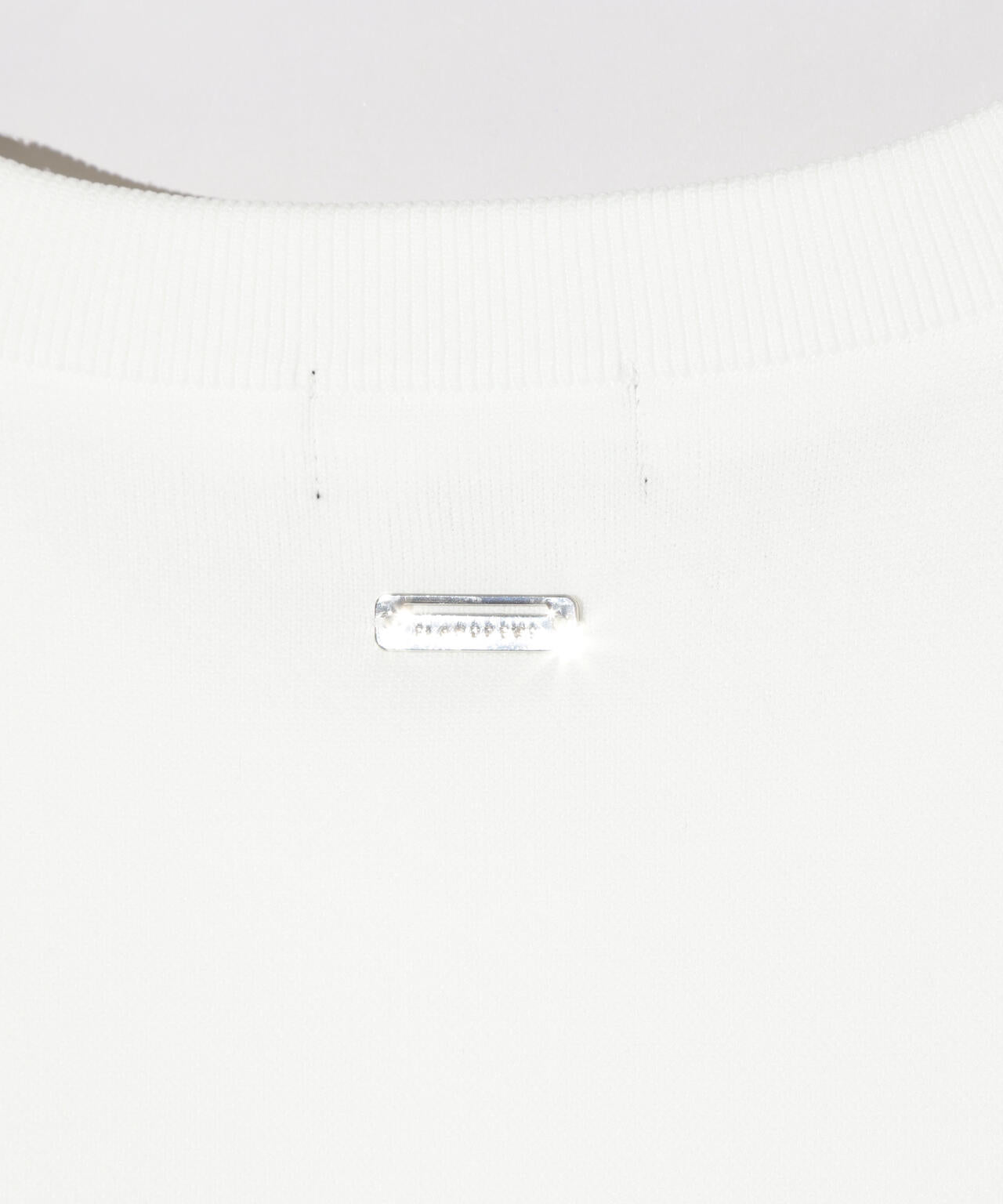 12G天竺×リンクス裏地付きクルーネックニットプルオーバー (MENS)