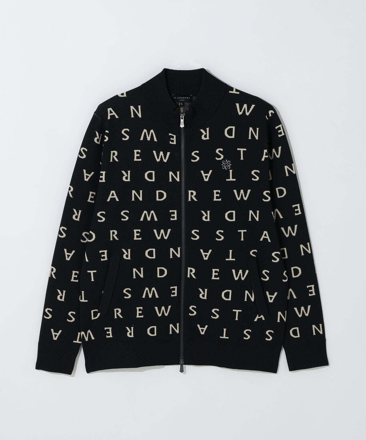 14Gロゴジャガードフルジップニット (MENS)