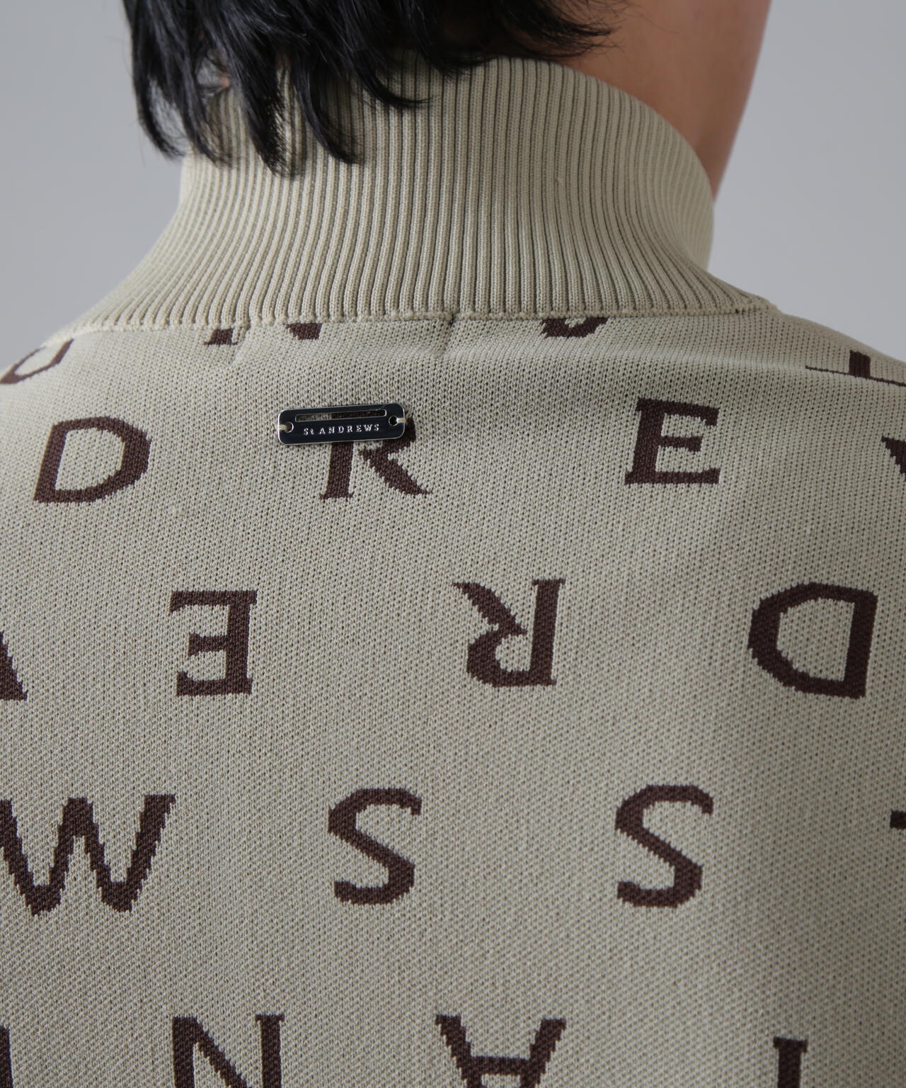 14Gロゴジャガードフルジップニット (MENS)