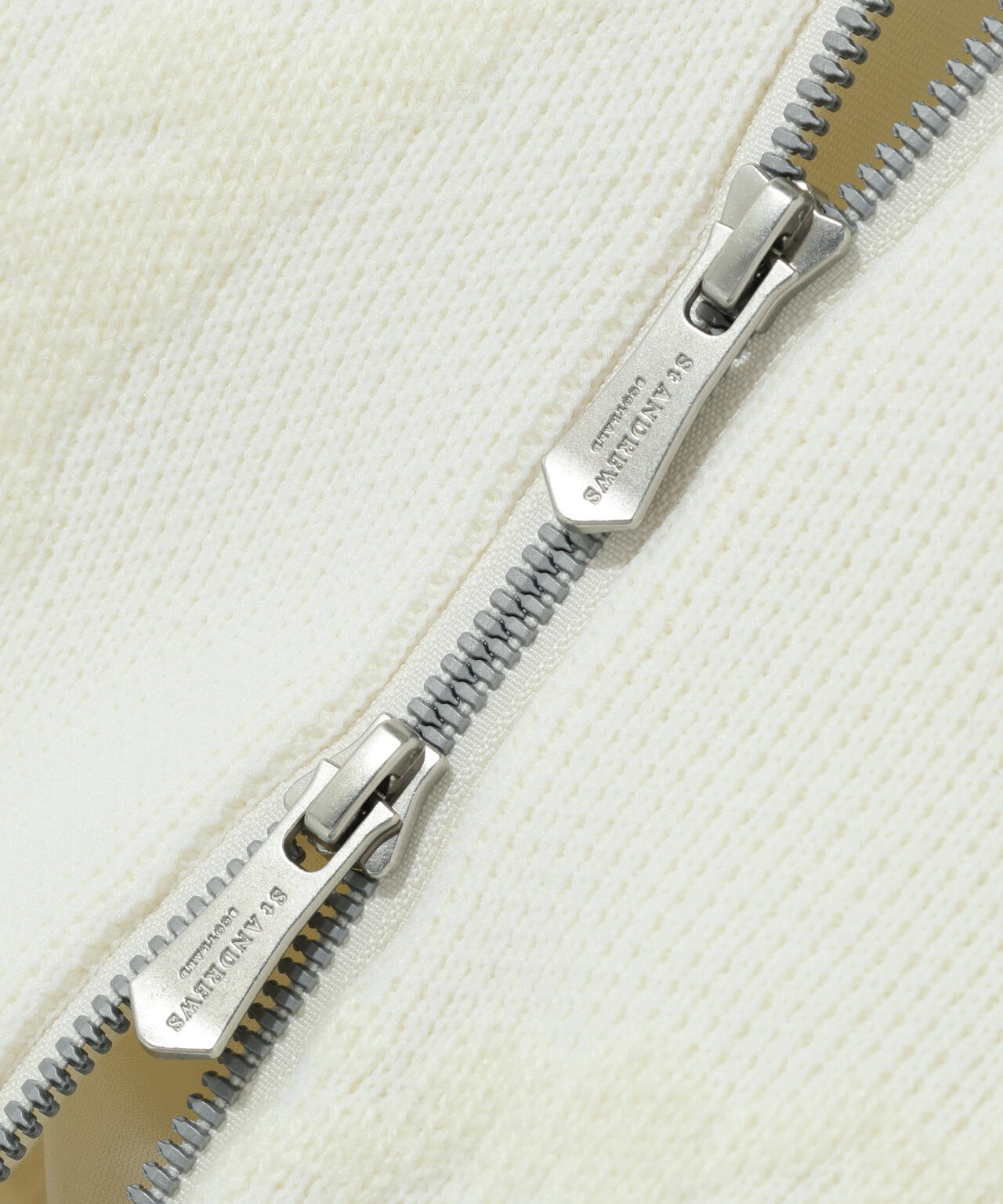 7Gランダムロゴジャガードニットブルゾン (MENS)