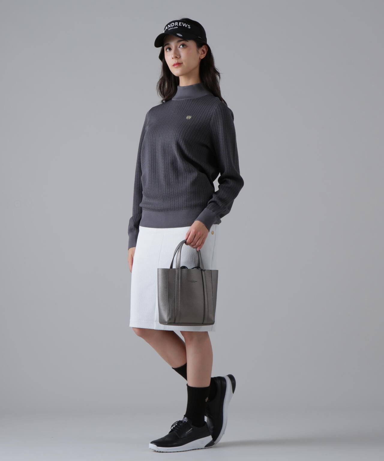 合皮ロゴカートバッグ (UNISEX)