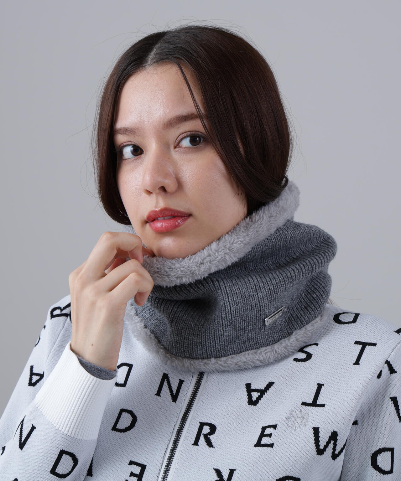 ニットネックウォーマー (UNISEX)