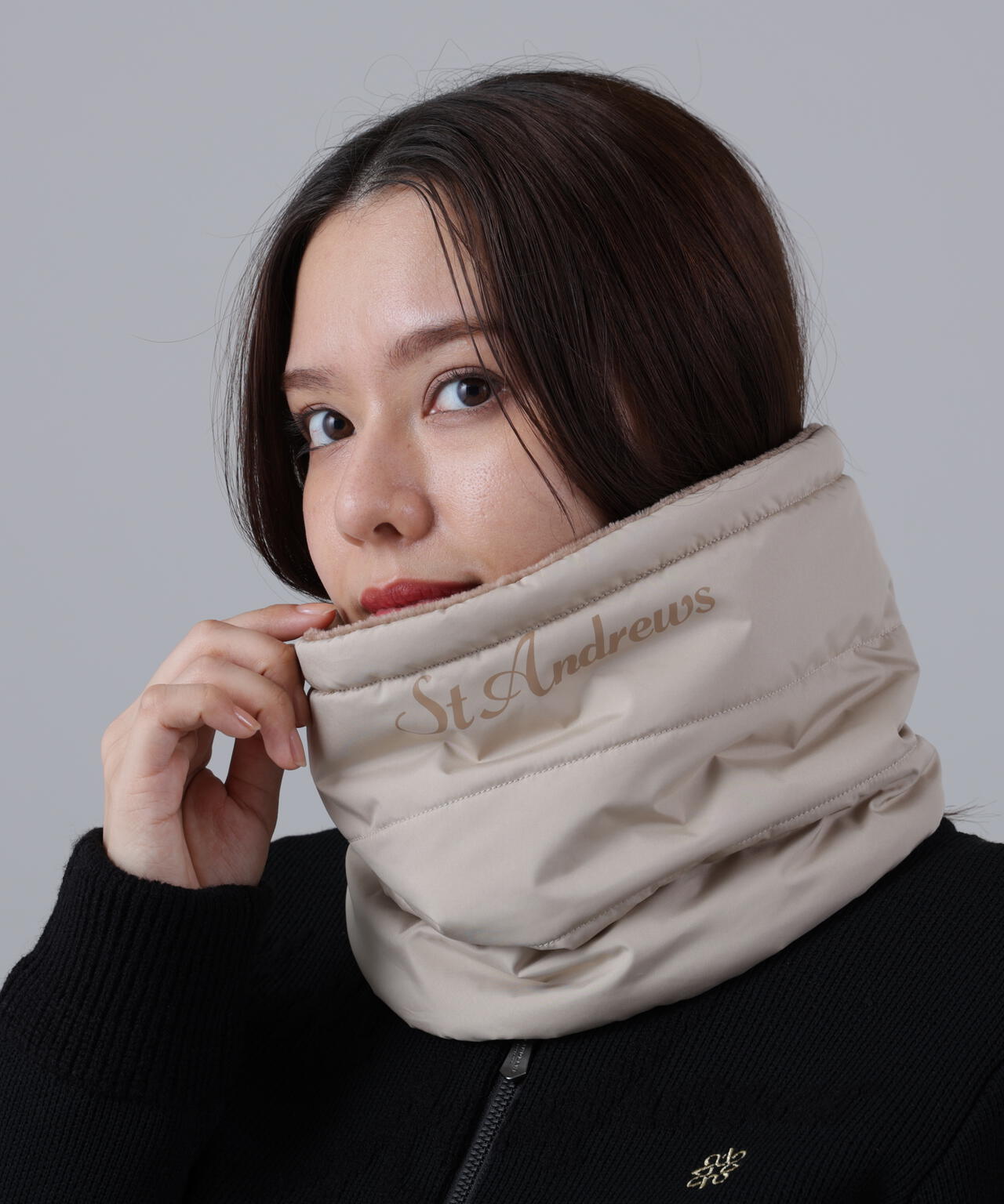 ポリエステルタフタネックウォーマー (UNISEX)