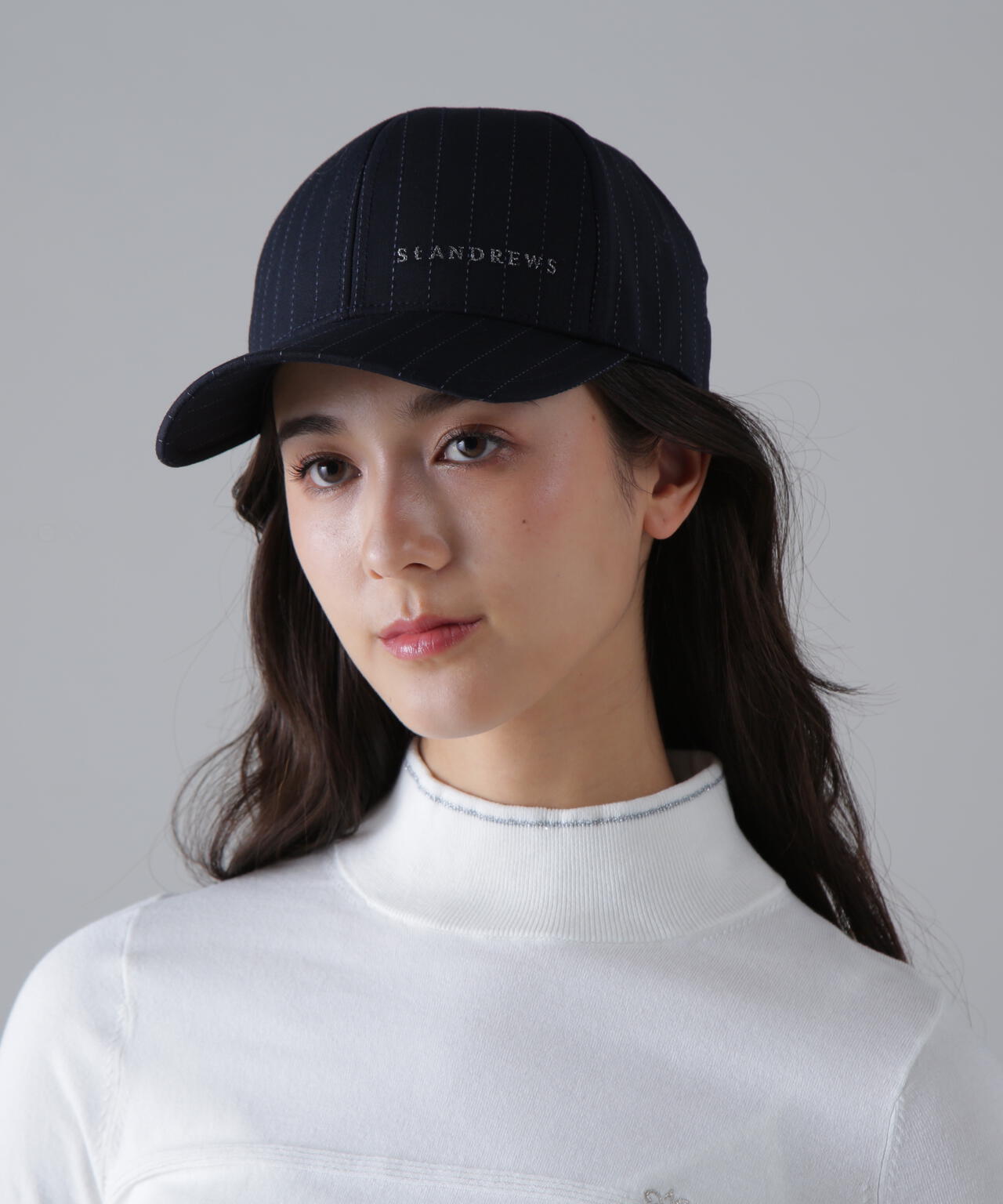 ピンストライプキャップ (UNISEX)