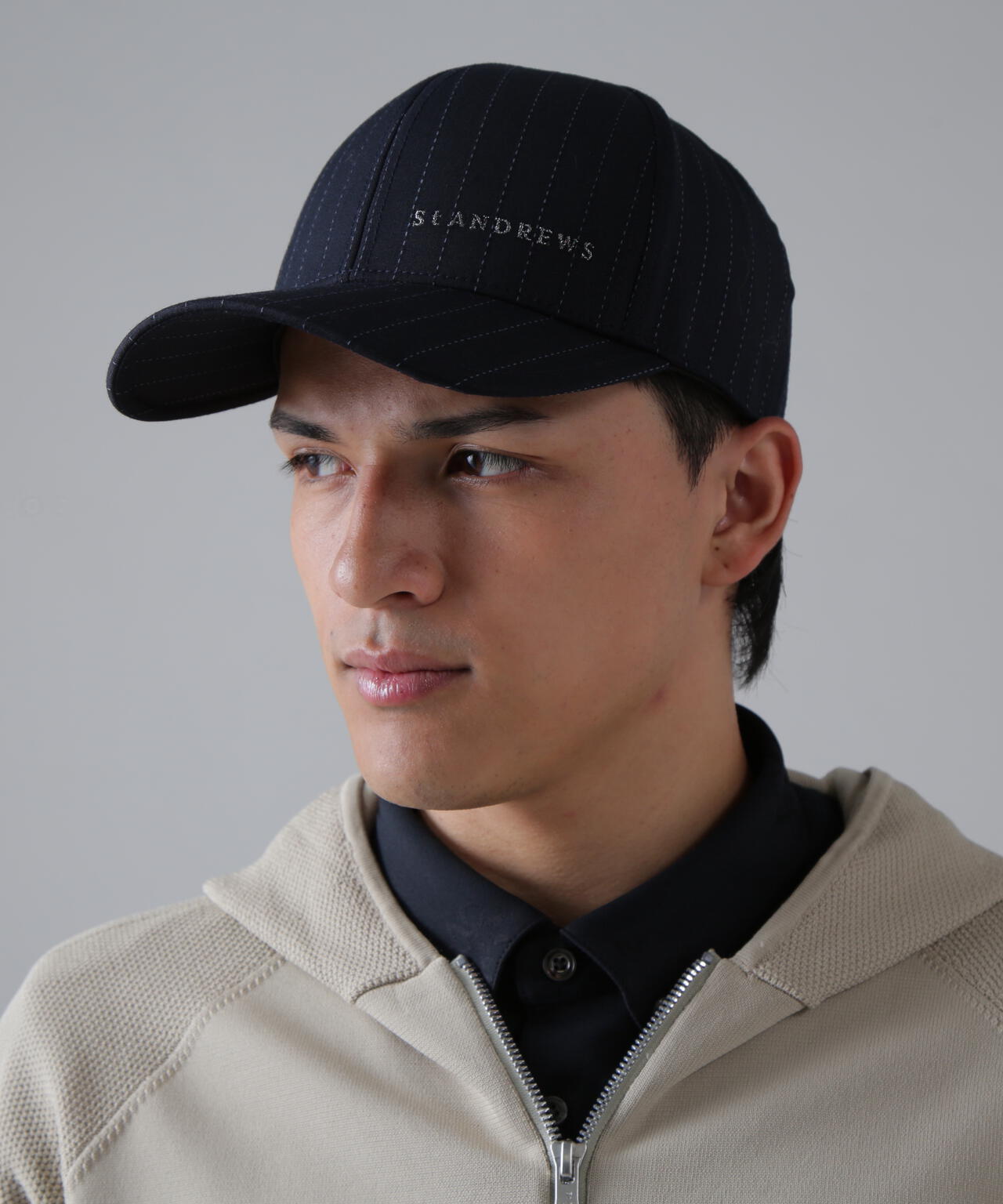 ピンストライプキャップ (UNISEX)