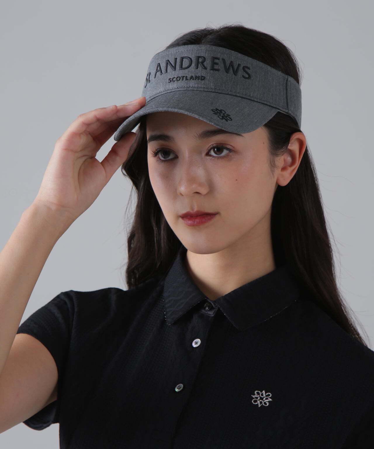 TCツイルロゴバイザー (UNISEX)