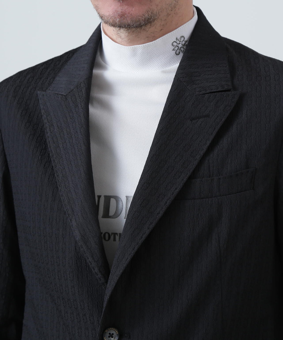 ドットサークルジャガードジャケット (MENS)