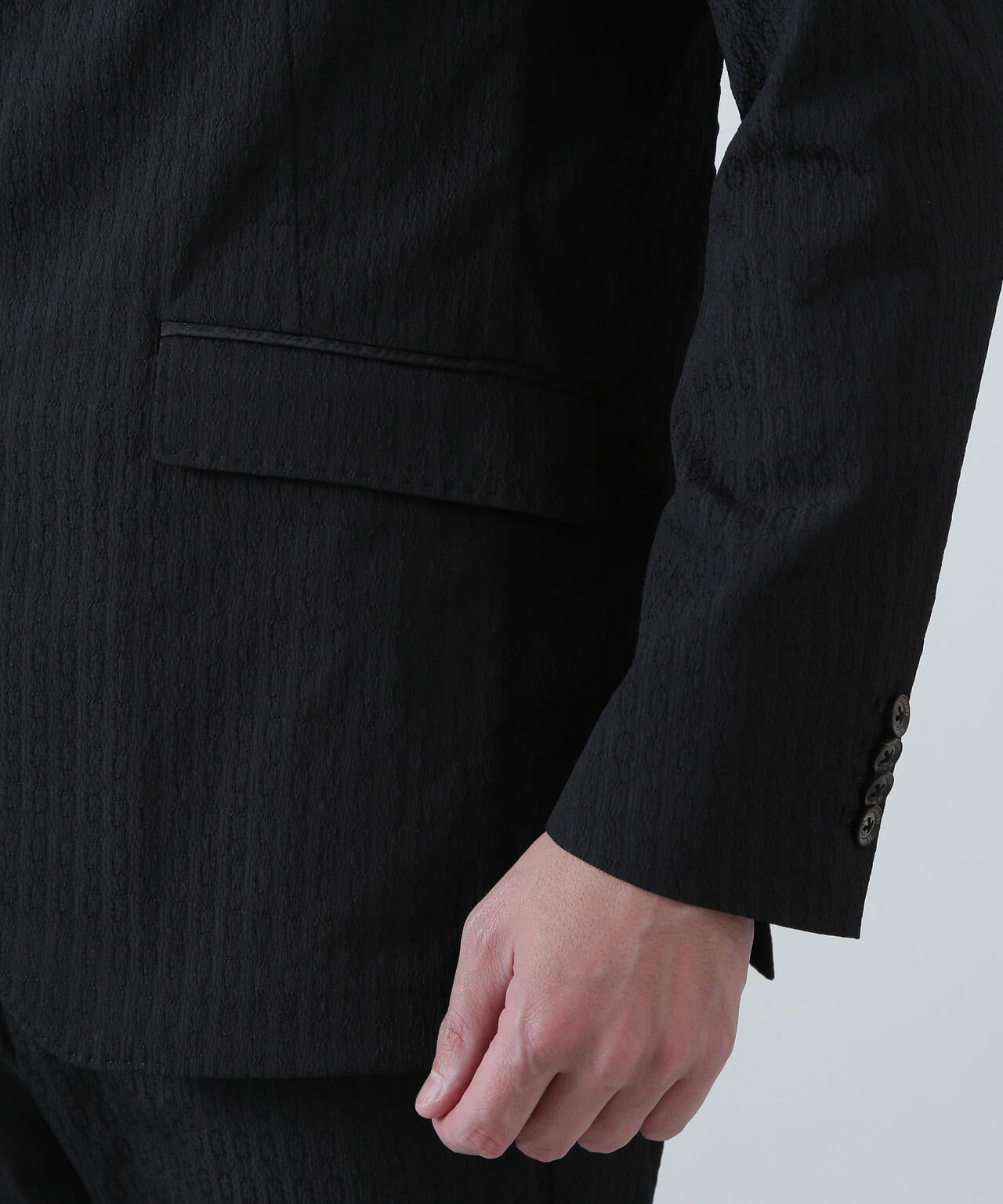 ドットサークルジャガードジャケット (MENS)