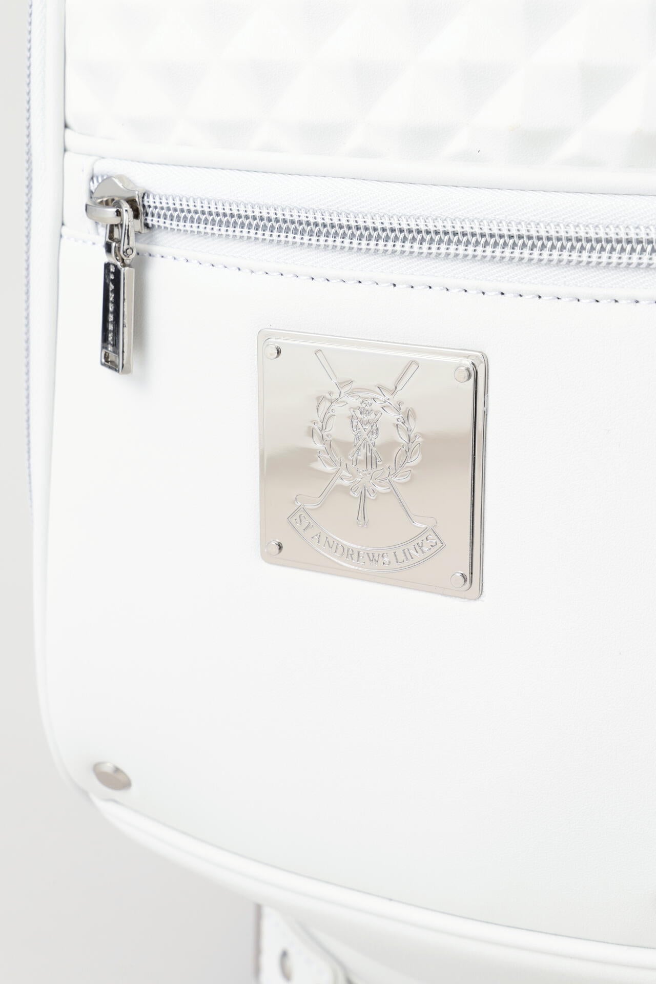 9.0インチ スリムカート型ピラミッドエンボス キャディバッグ (46インチ対応) (UNISEX)