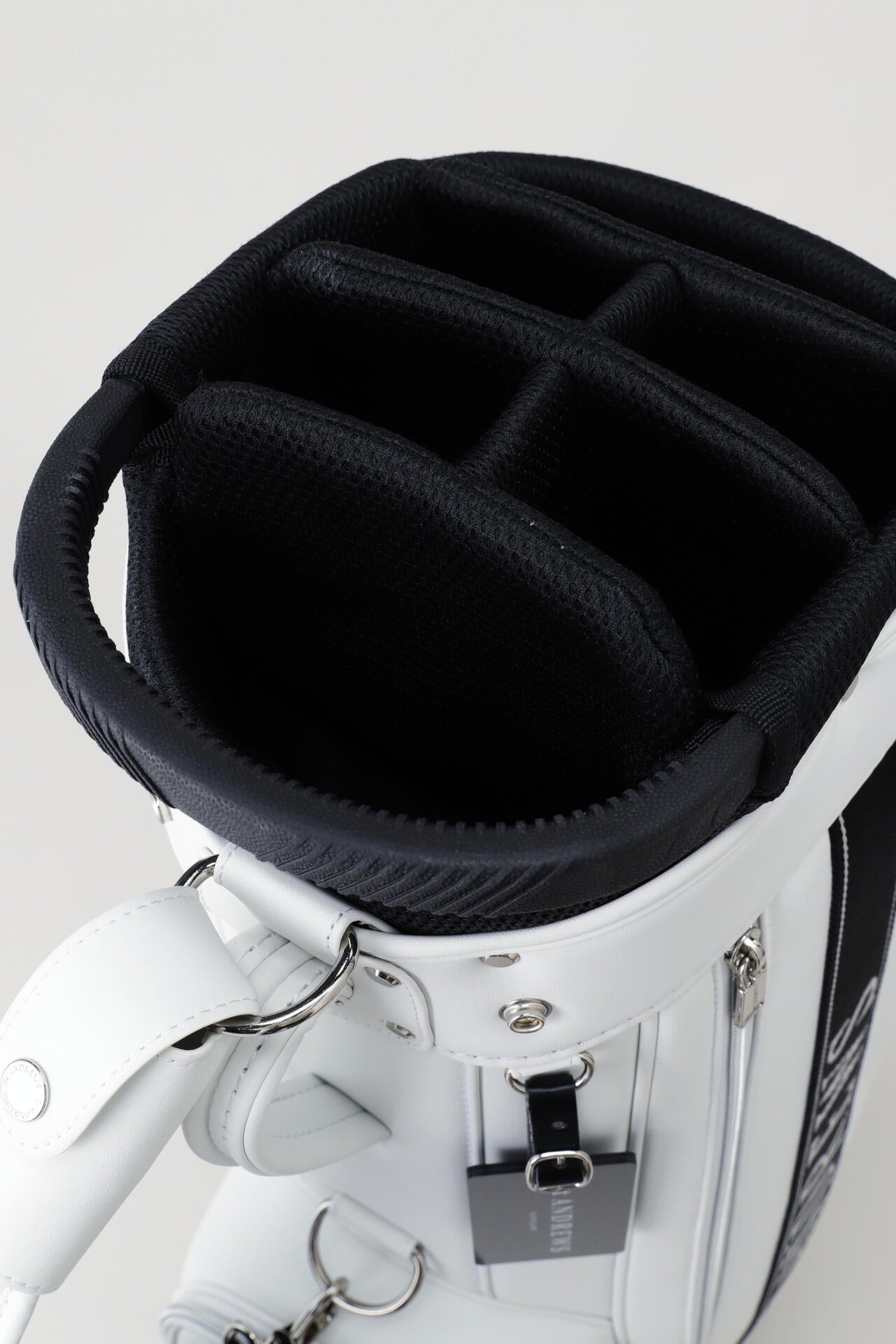 9.0インチ スリムカート型ジャガードロゴテープキャディバッグ (46インチ対応) (UNISEX)