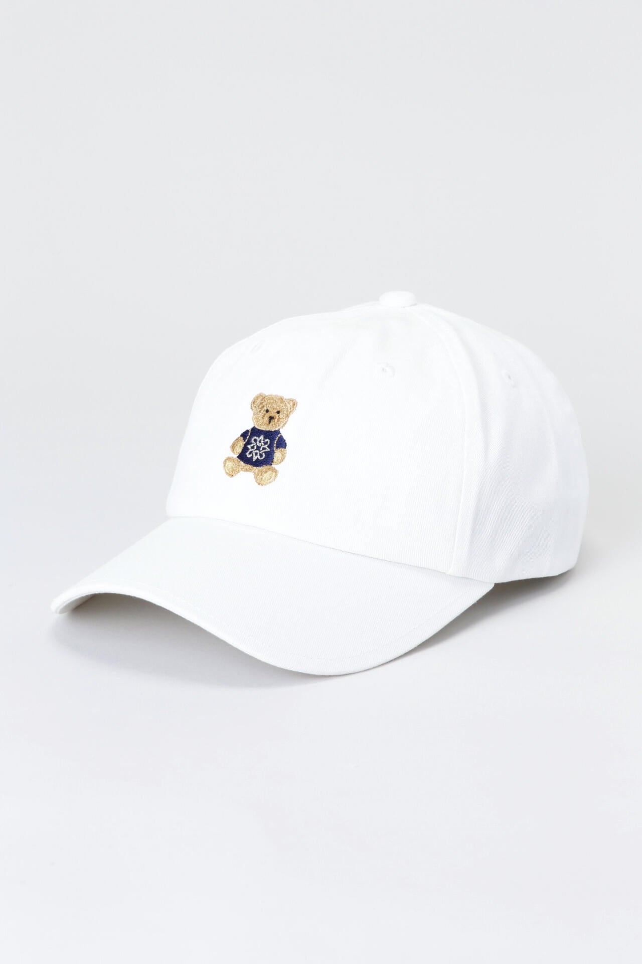 テディベア刺繍キャップ (UNISEX)