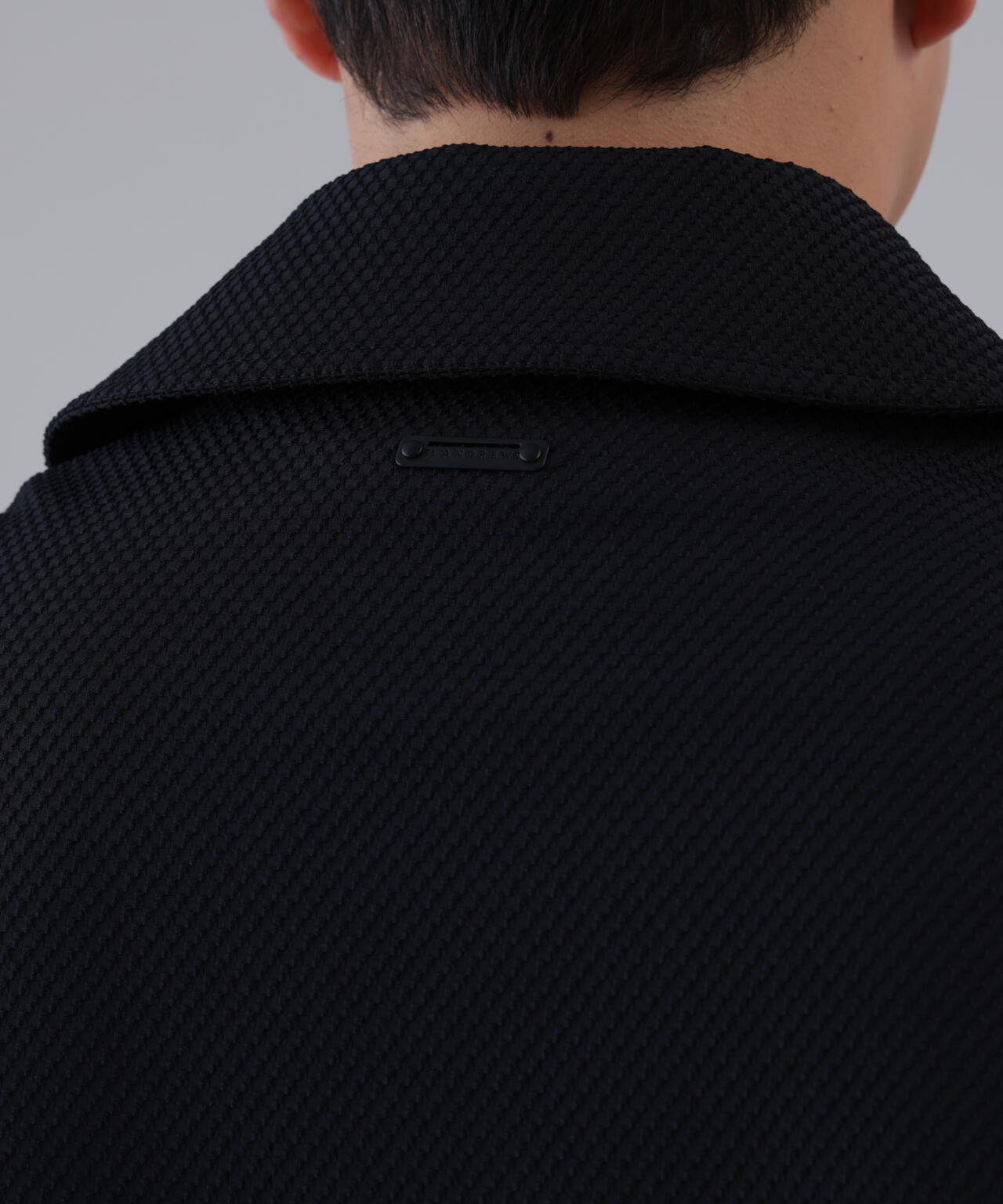 幾何学ジャガードブルゾン (MENS)