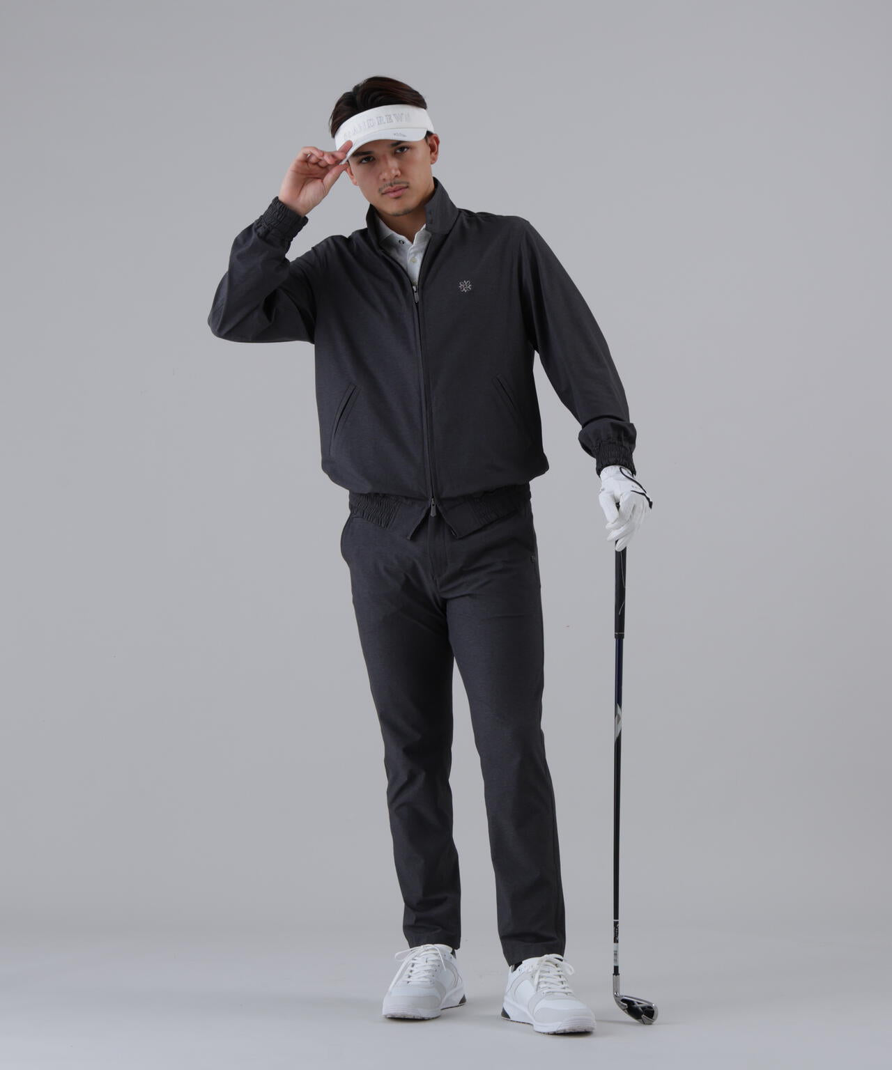 【撥水】【ストレッチ】ナイロンタフタブルゾン (MENS)