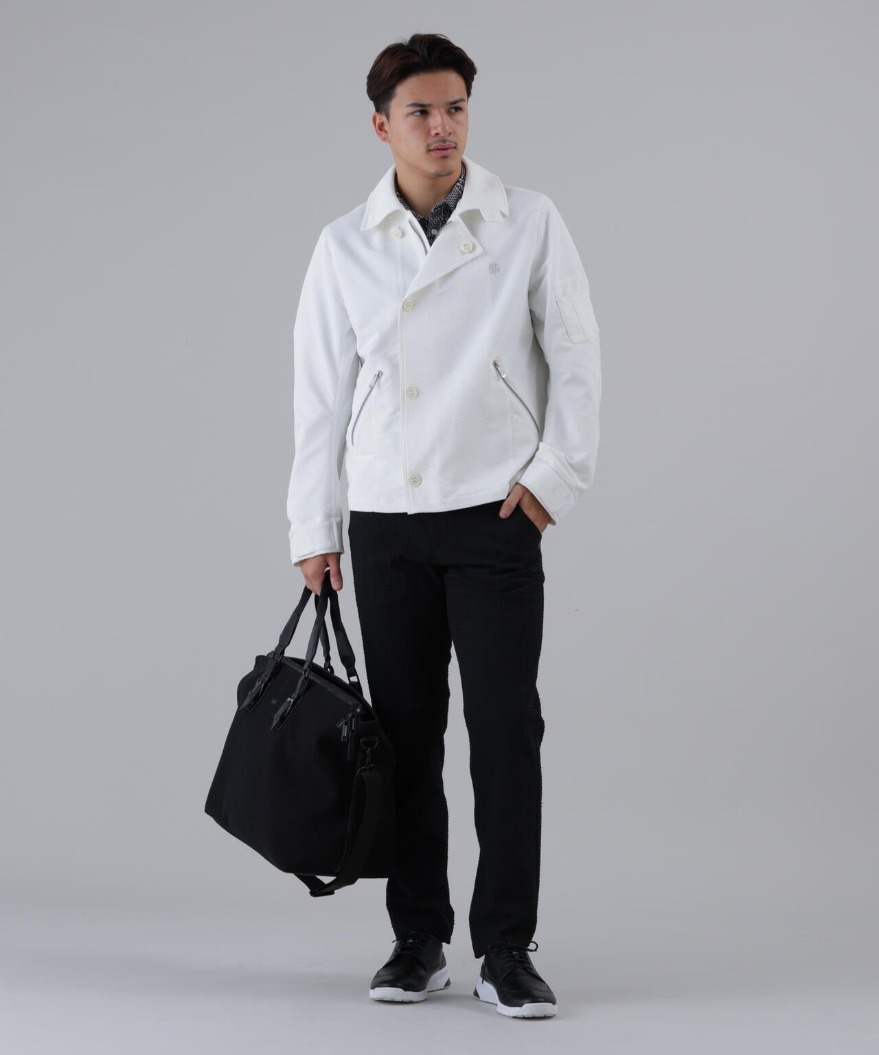 【ストレッチ】変形サッカーパンツ (MENS)