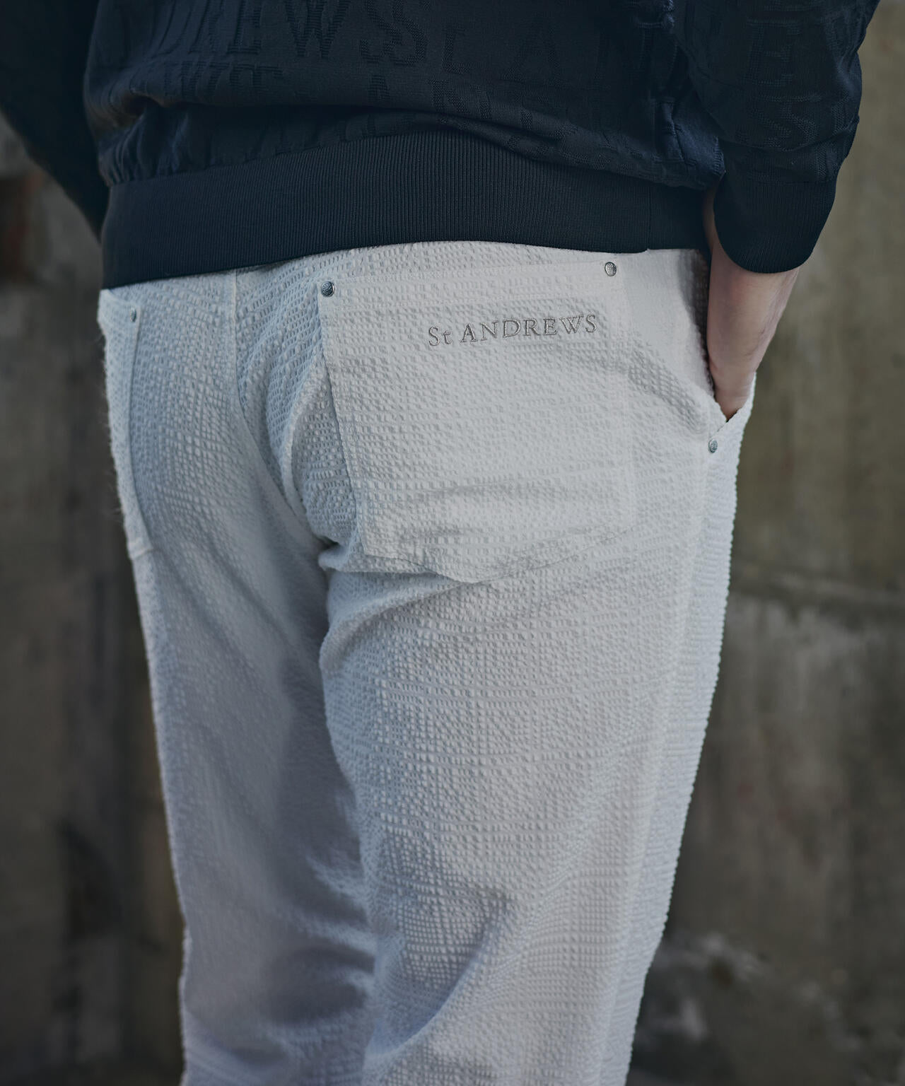 【ストレッチ】変形サッカーパンツ (MENS)
