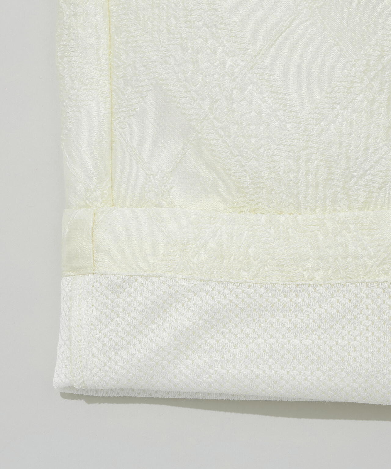 バイアスチェックジャガードパンツ (MENS)