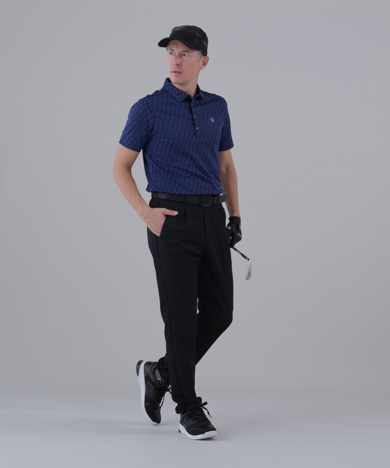 【ストレッチ】サークルジャガードパンツ (MENS)