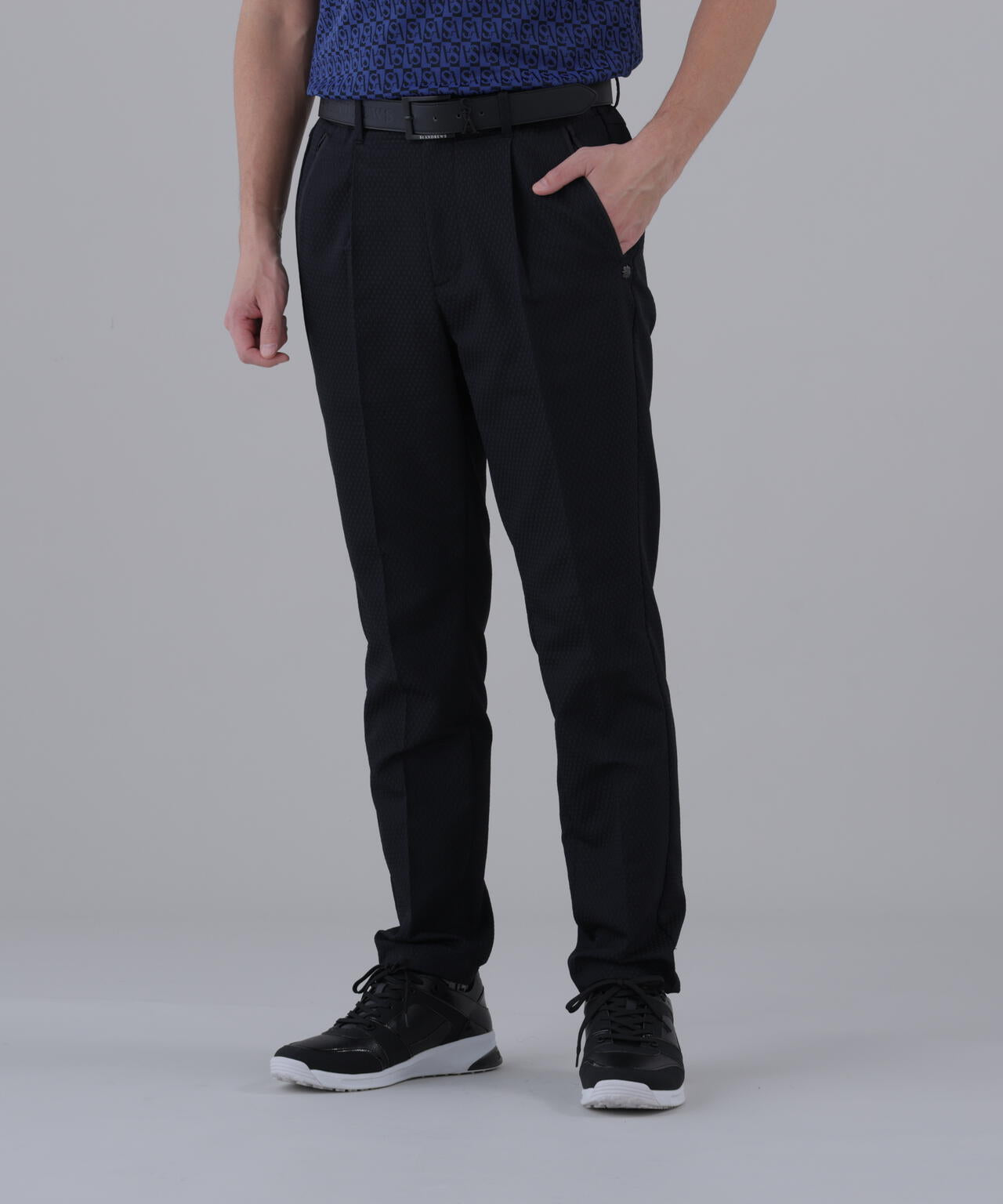 【ストレッチ】サークルジャガードパンツ (MENS)