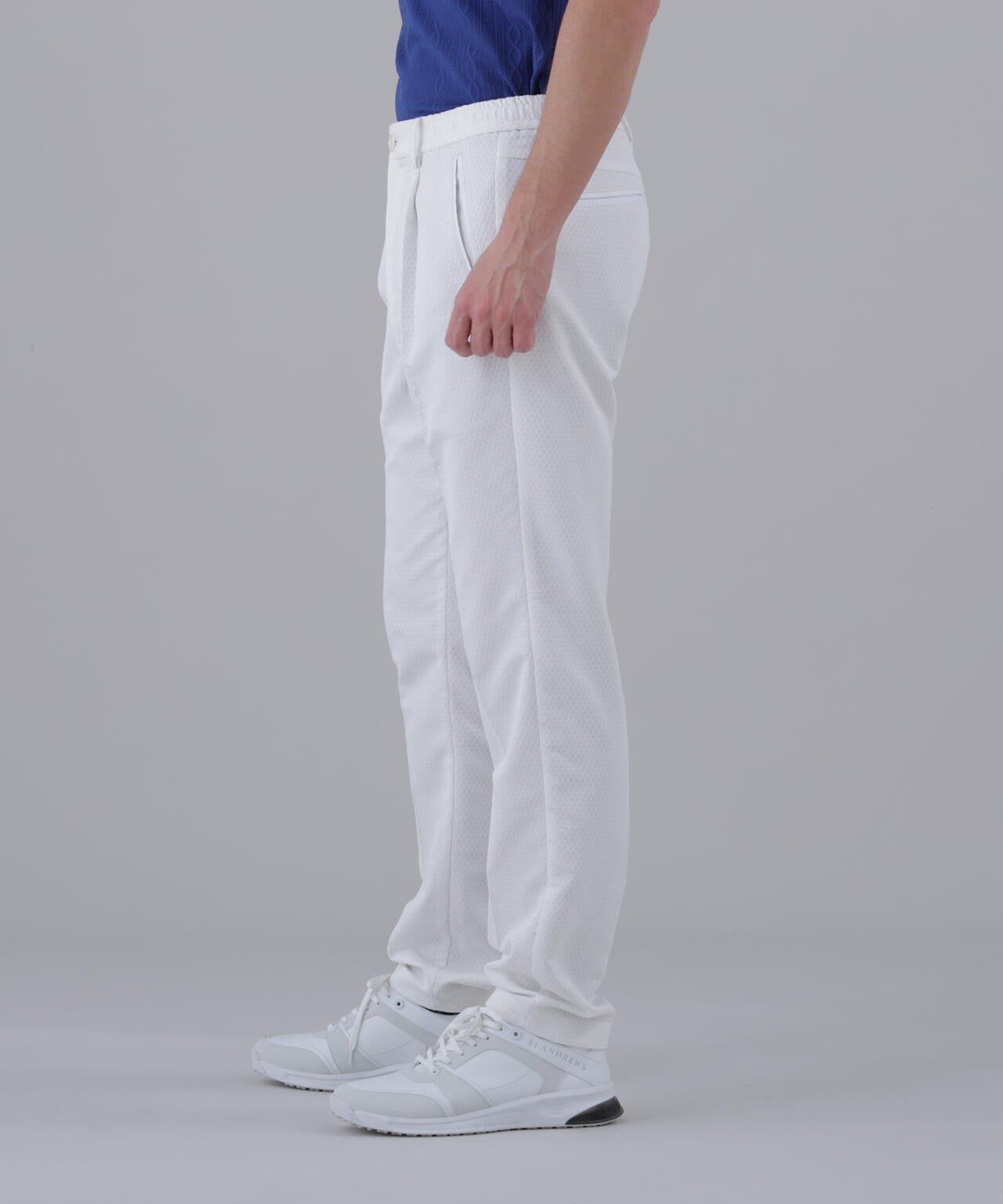 【ストレッチ】サークルジャガードパンツ (MENS)