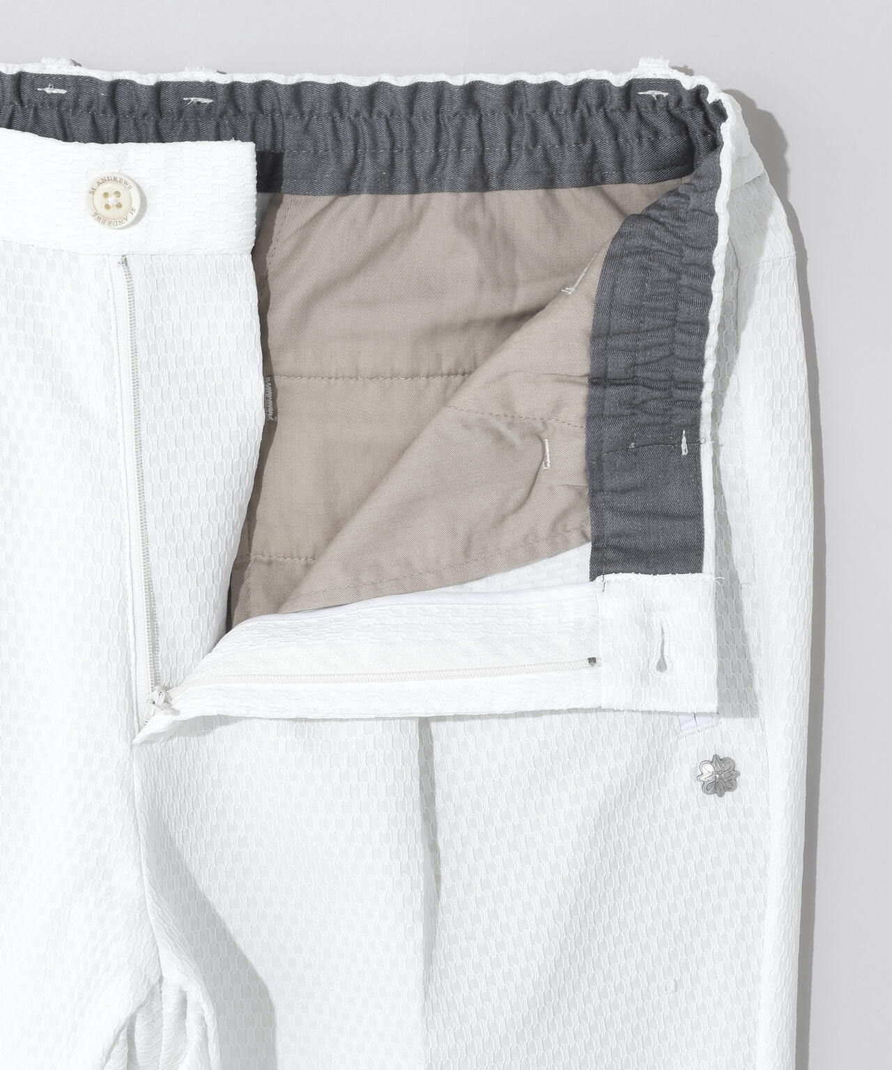 【ストレッチ】サークルジャガードパンツ (MENS)