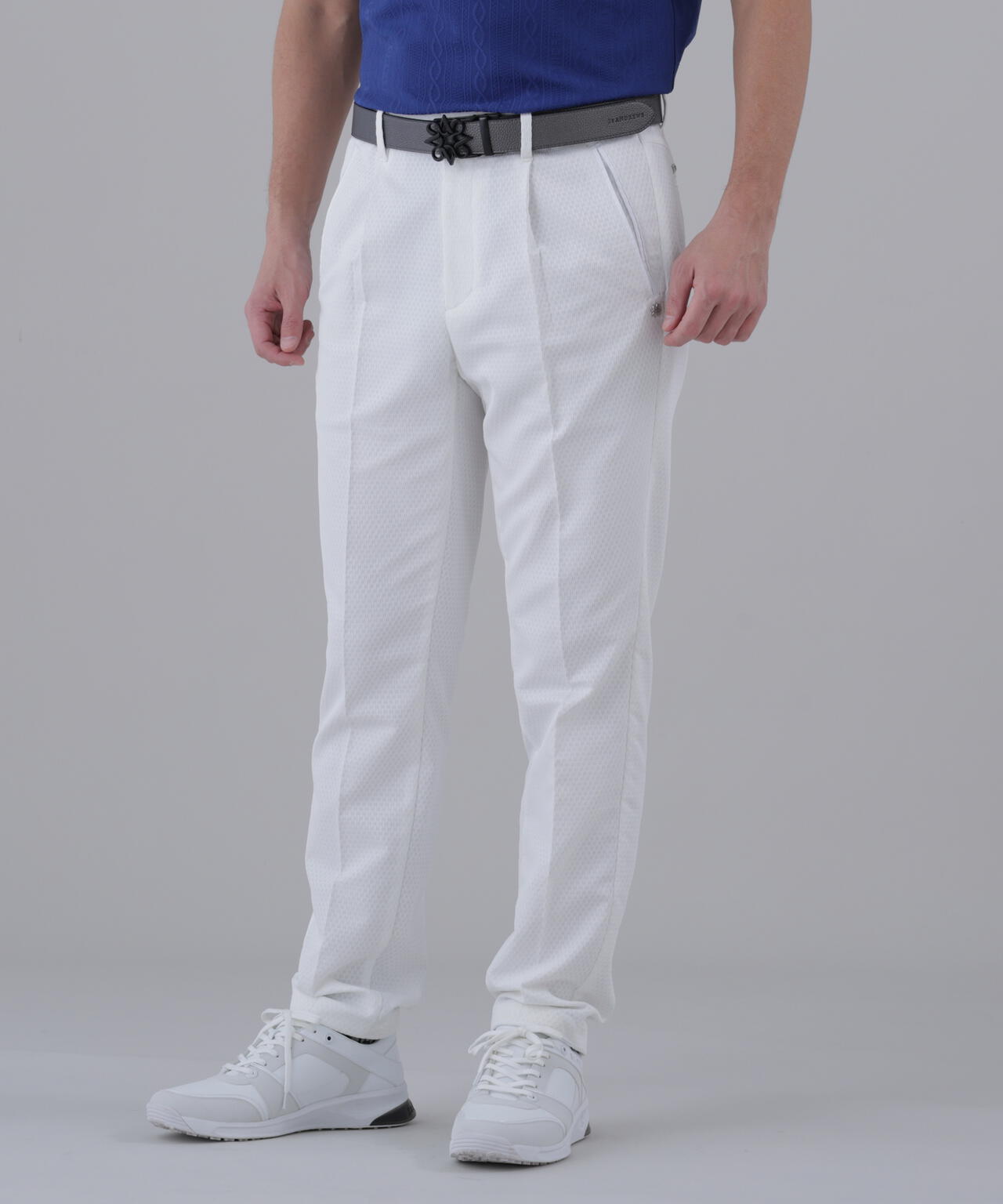 【ストレッチ】サークルジャガードパンツ (MENS)