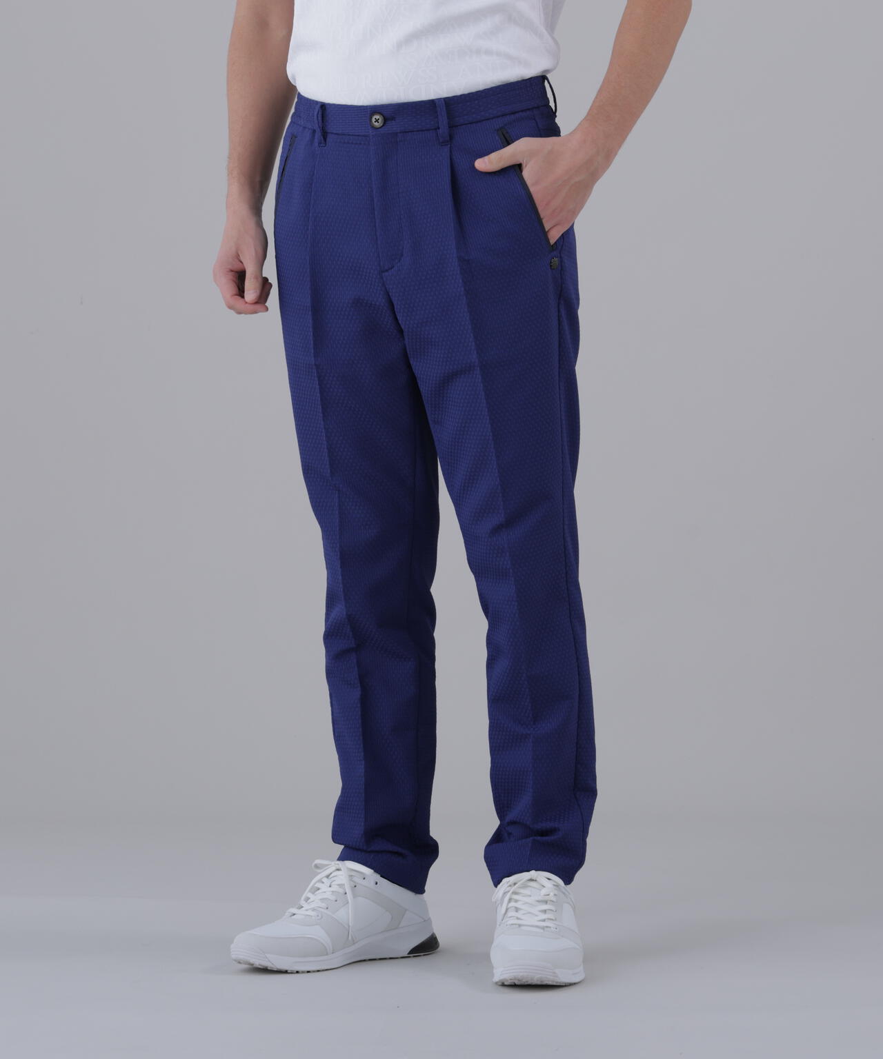 【ストレッチ】サークルジャガードパンツ (MENS)