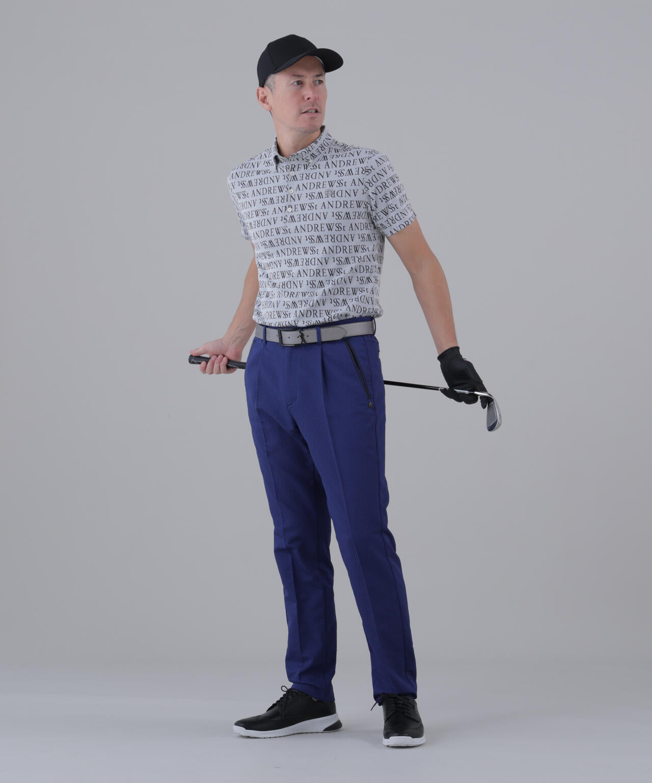 【ストレッチ】サークルジャガードパンツ (MENS)