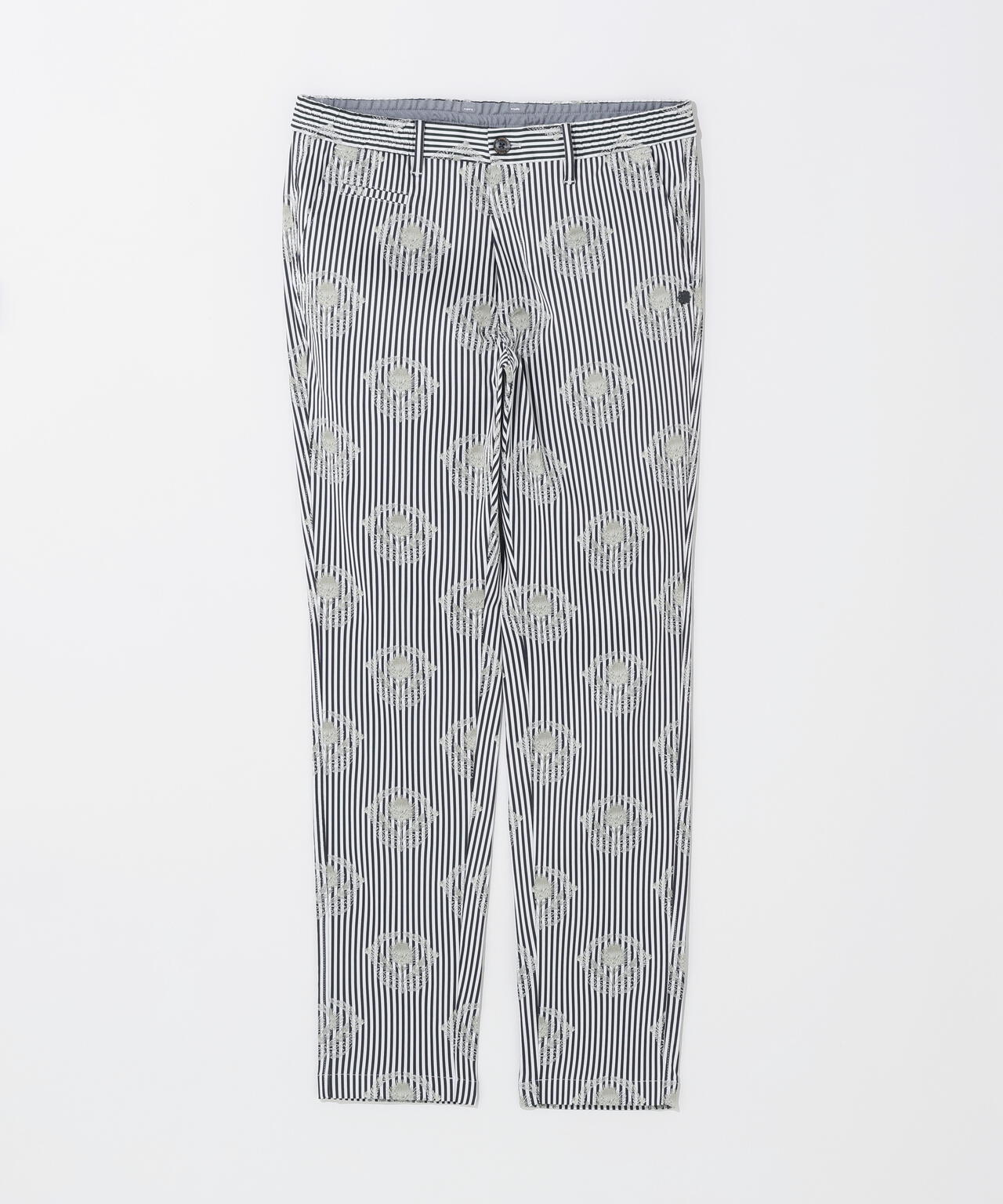 【ストレッチ】ロンドンストライプアザミジャガードパンツ (MENS)