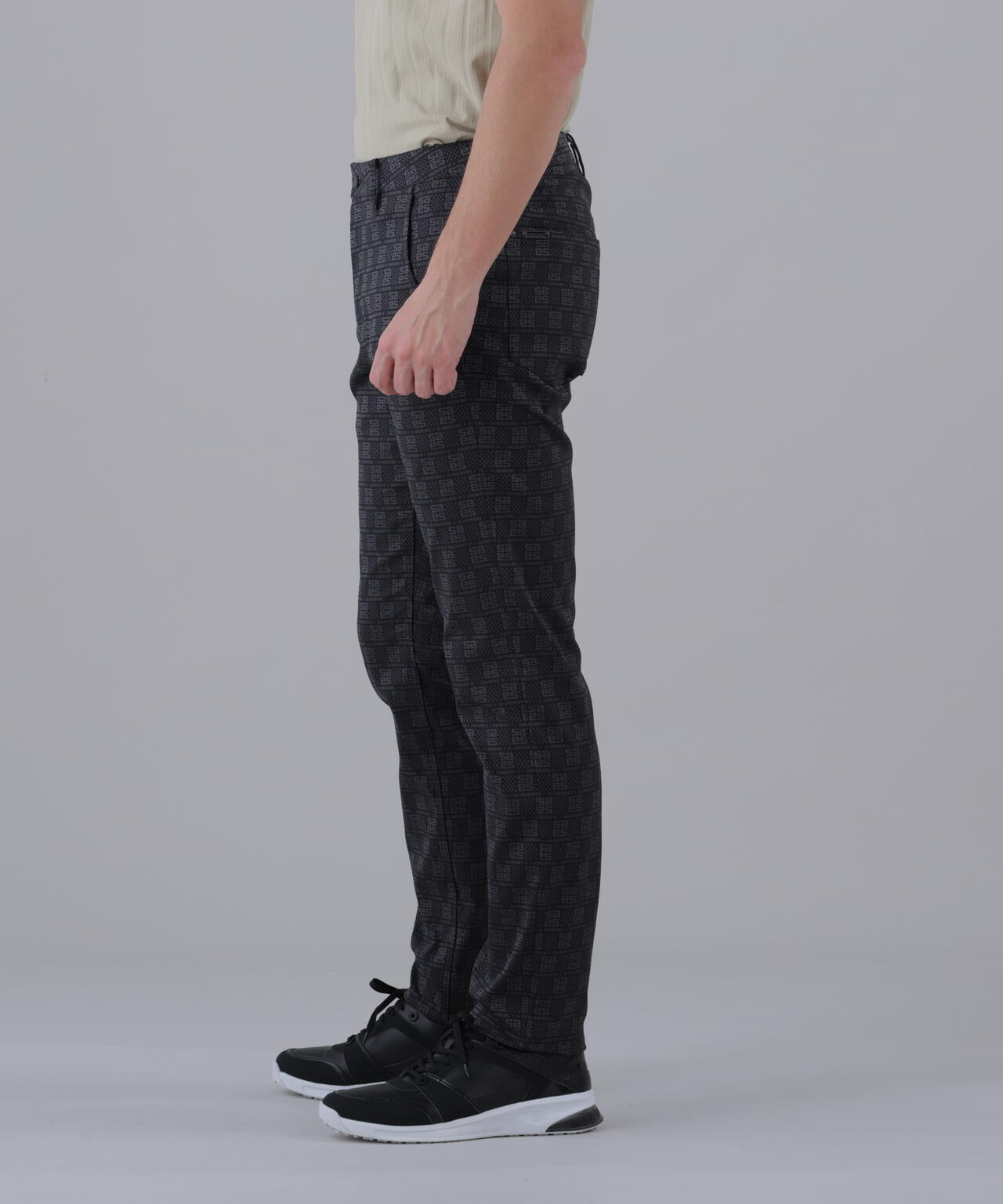 【ストレッチ】SAモノグラムジャガードパンツ (MENS)