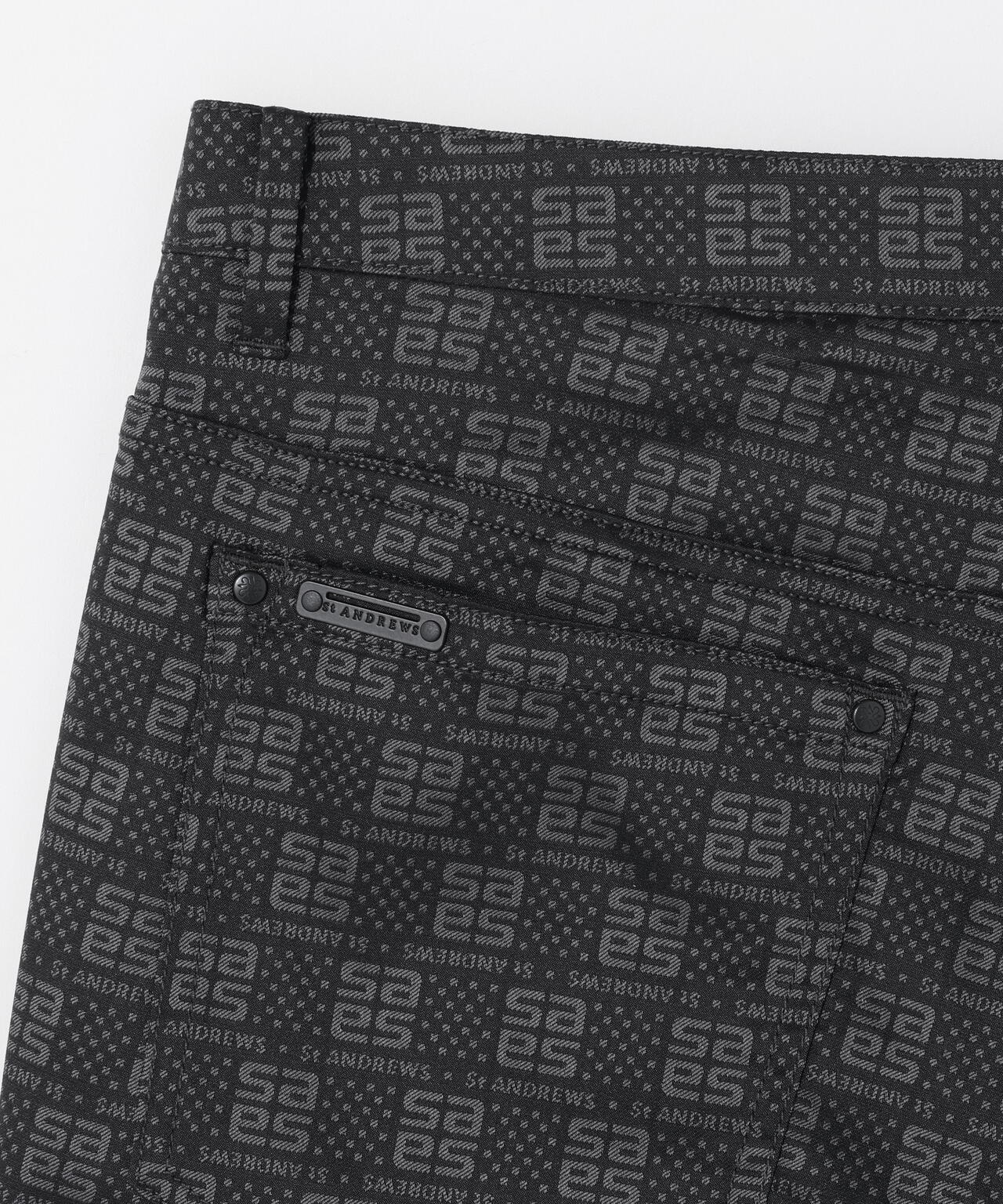 【ストレッチ】SAモノグラムジャガードパンツ (MENS)
