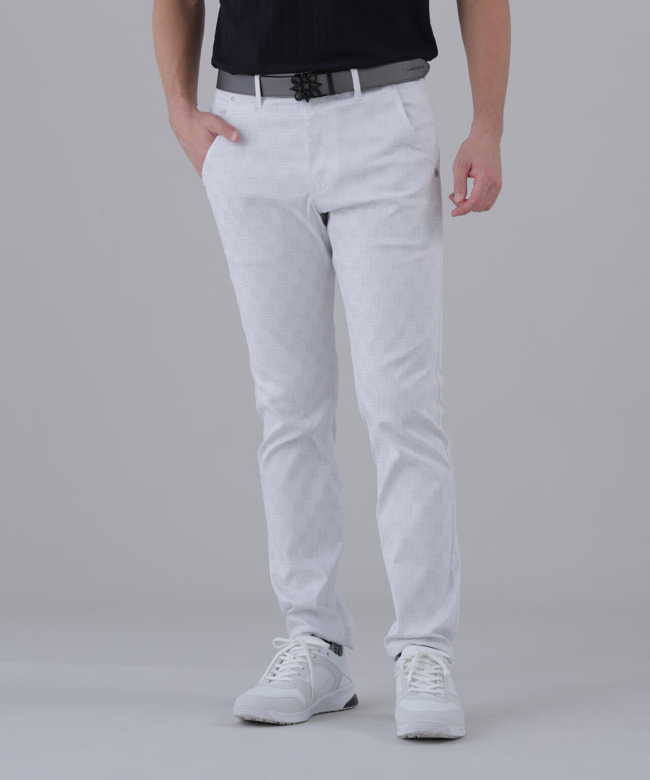 【ストレッチ】SAモノグラムジャガードパンツ (MENS)