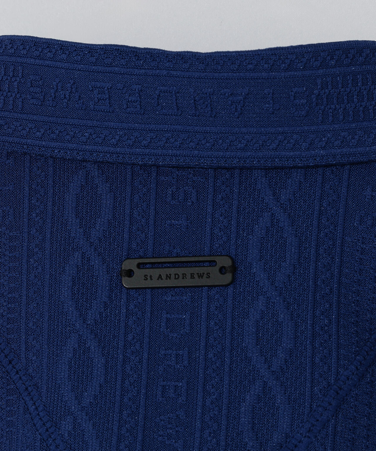 縄柄リンクス半袖シャツ (MENS)