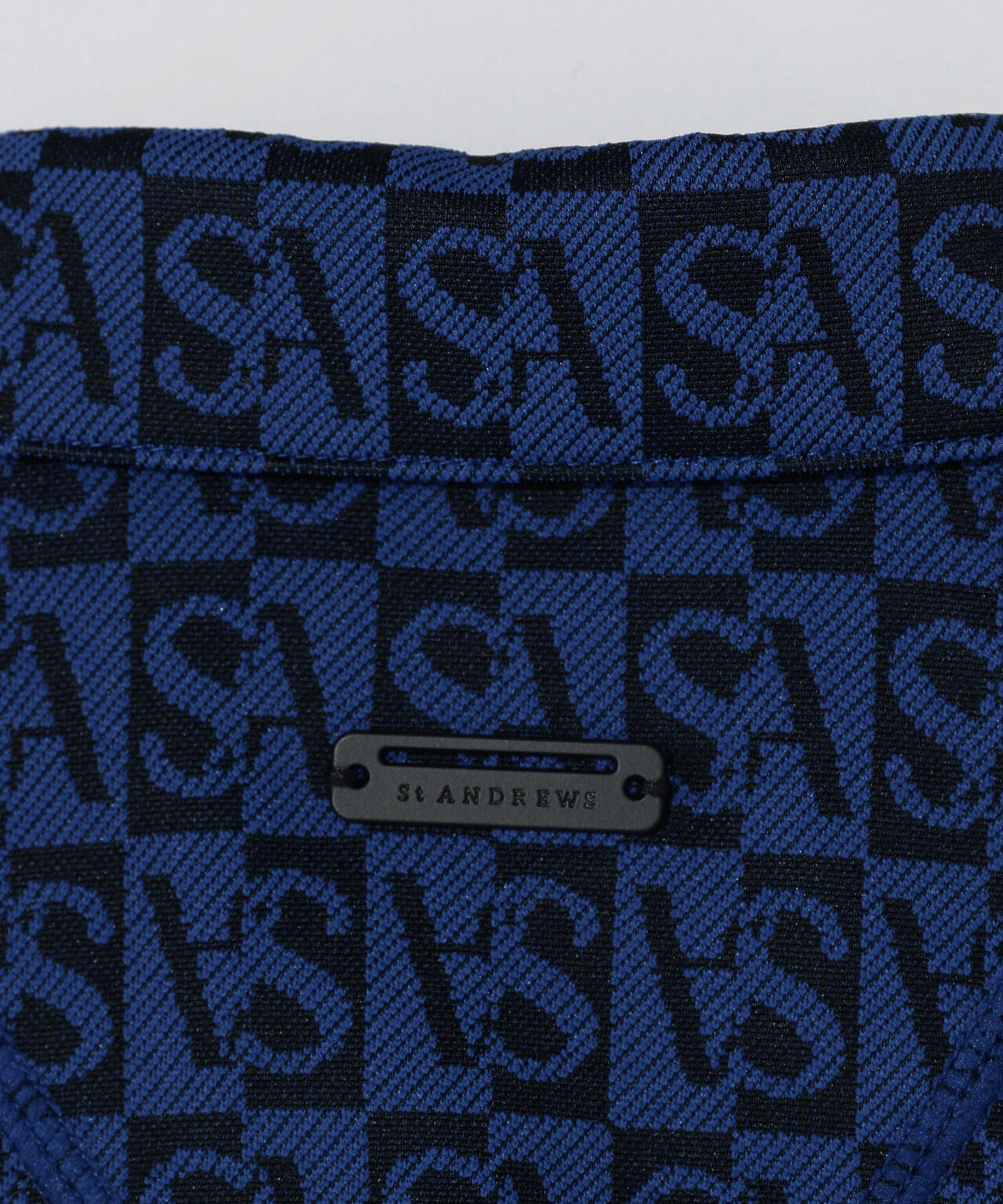 SAスクエアジャガード半袖シャツ (MENS)