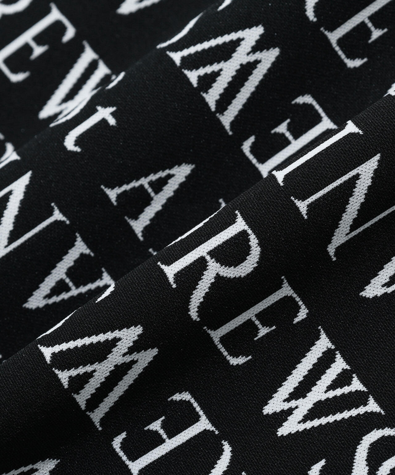 ダブルロゴジャガード半袖シャツ (MENS)