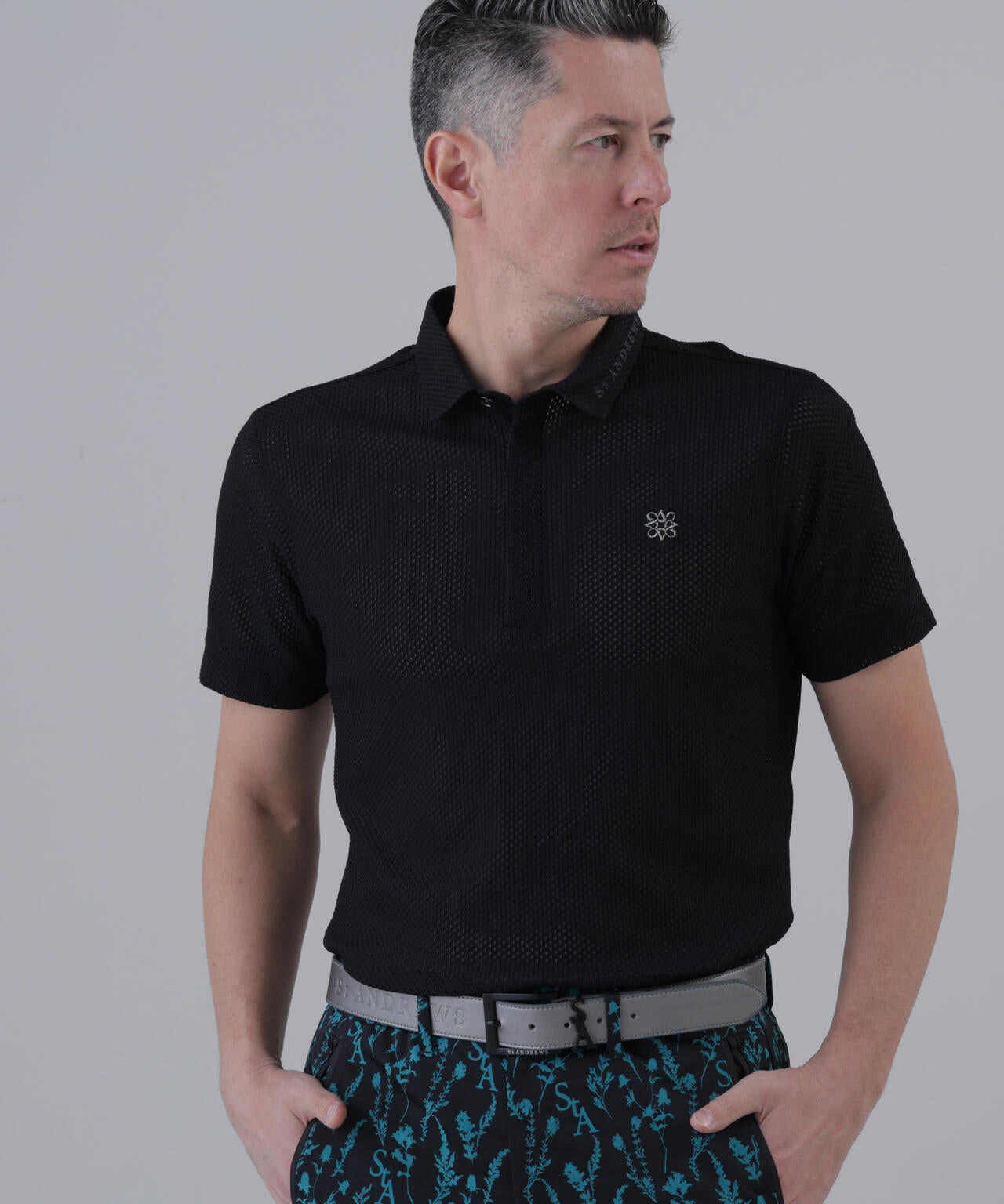 ビッグメッシュ半袖シャツ (MENS)