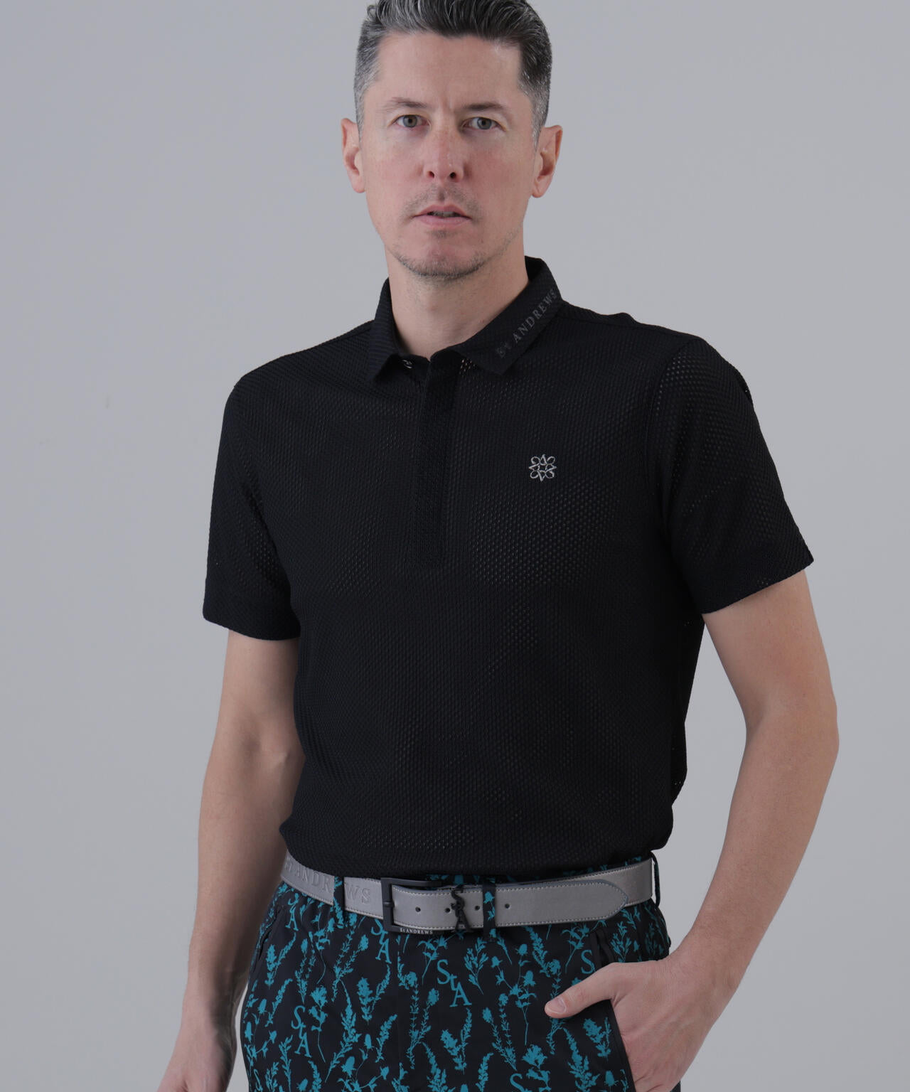 ビッグメッシュ半袖シャツ (MENS)