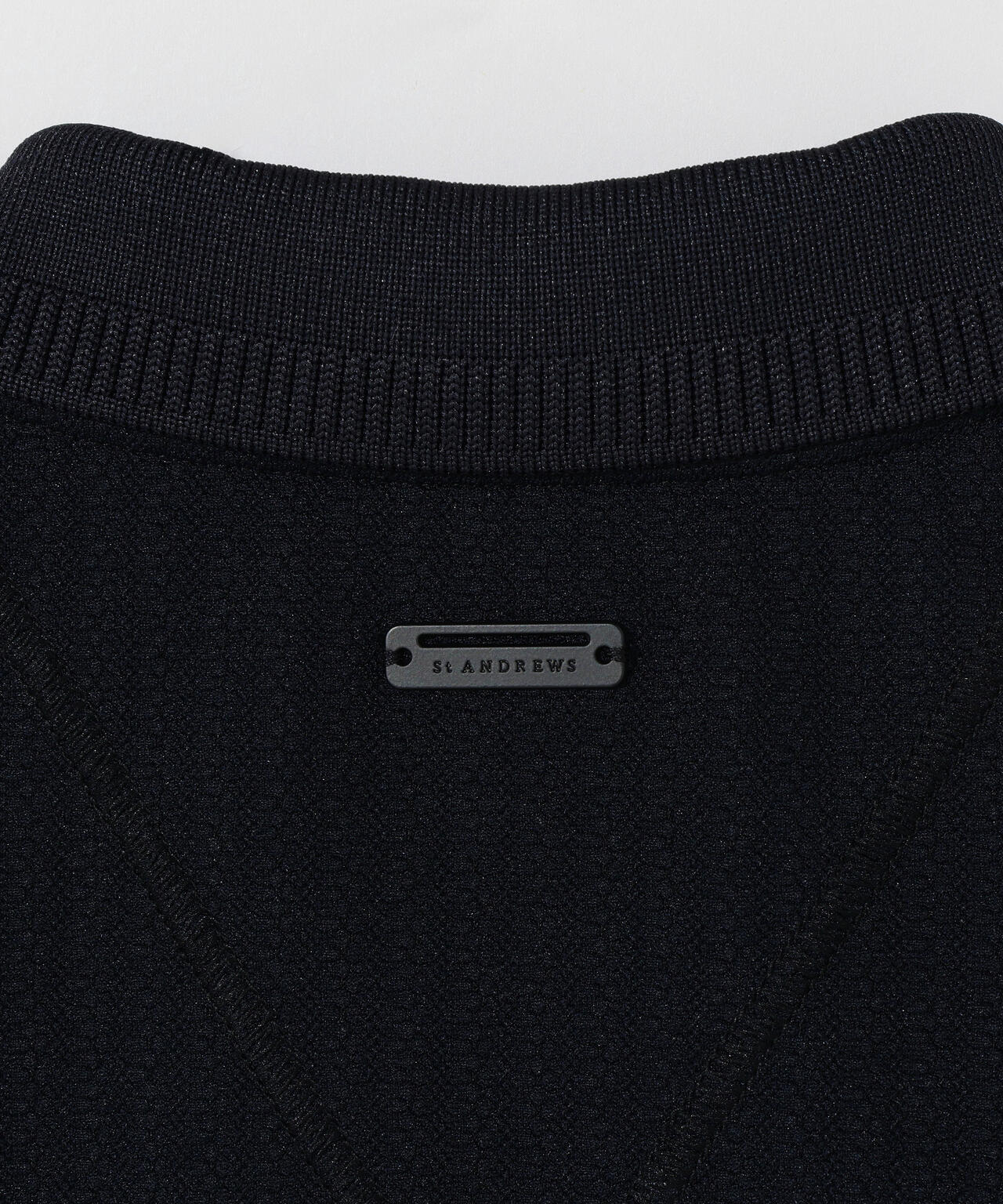 【UVカット】サッカージャガード半袖ポロシャツ (MENS)