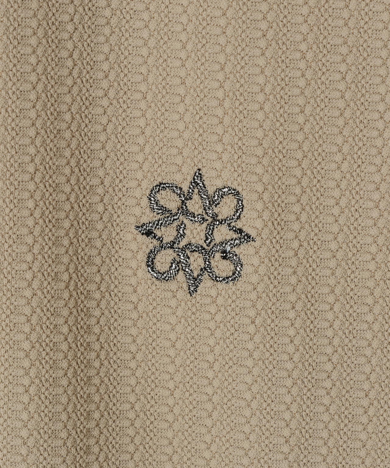 【UVカット】サッカージャガード半袖ポロシャツ (MENS)