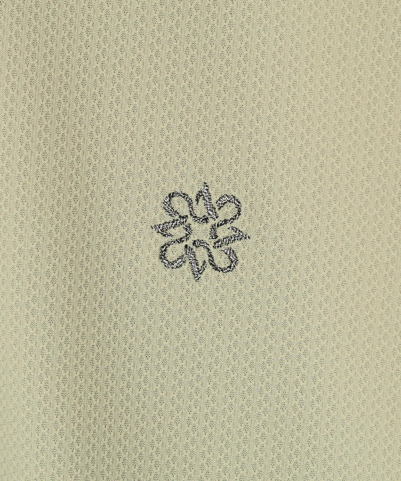 SPX裏使いジャガード長袖ポロ (MENS)